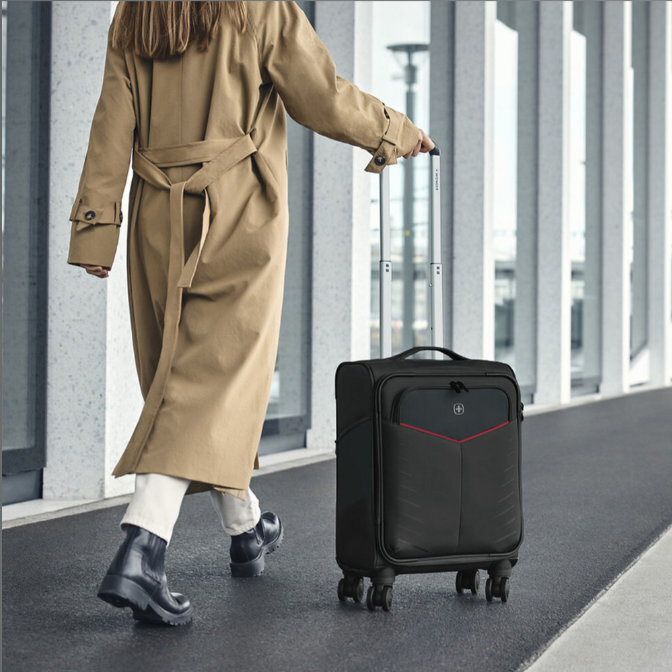 Чемодан Wenger Syght текстиль черный фото 