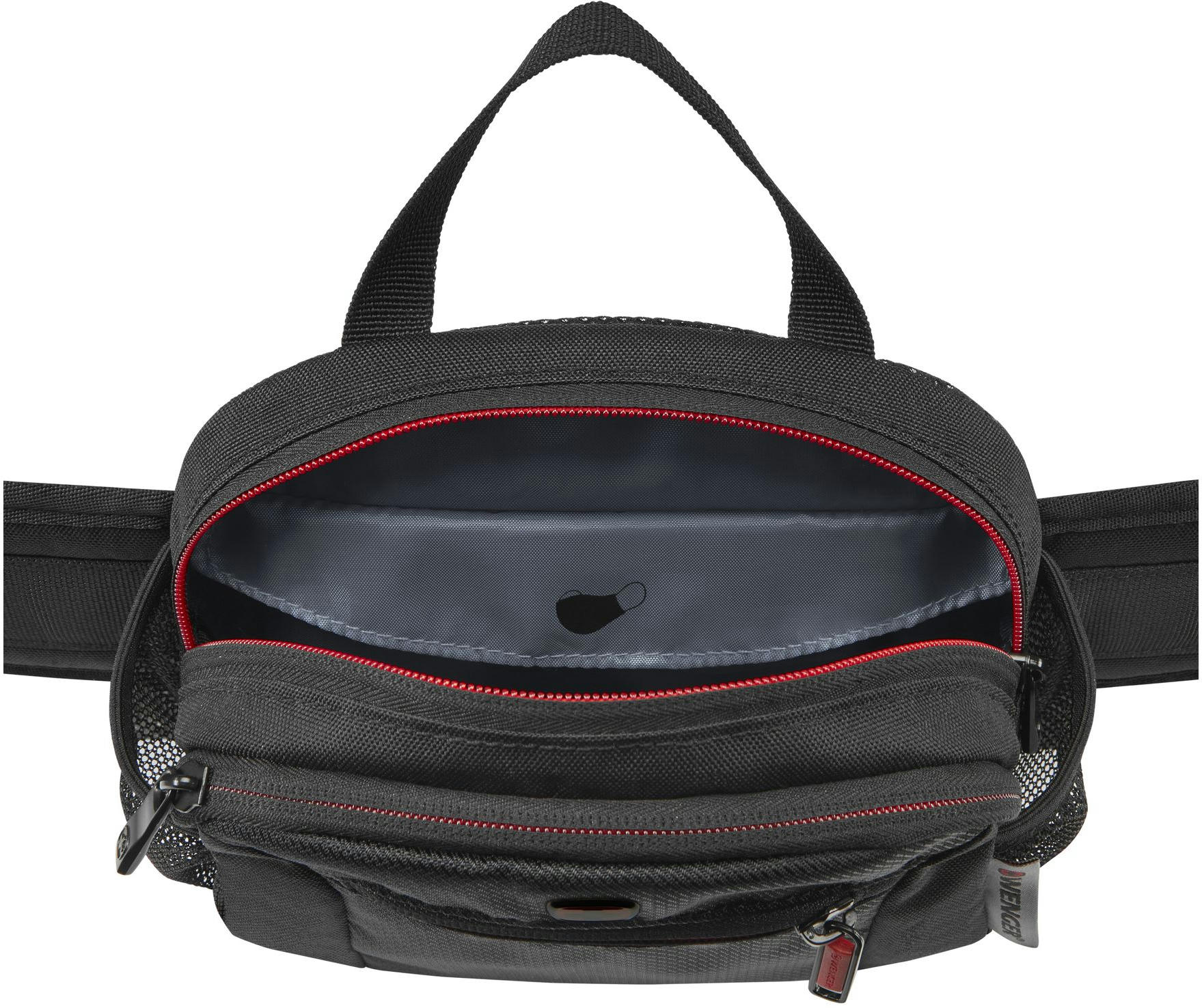 Сумка на пояс Wenger Waist Pack черная фото 4