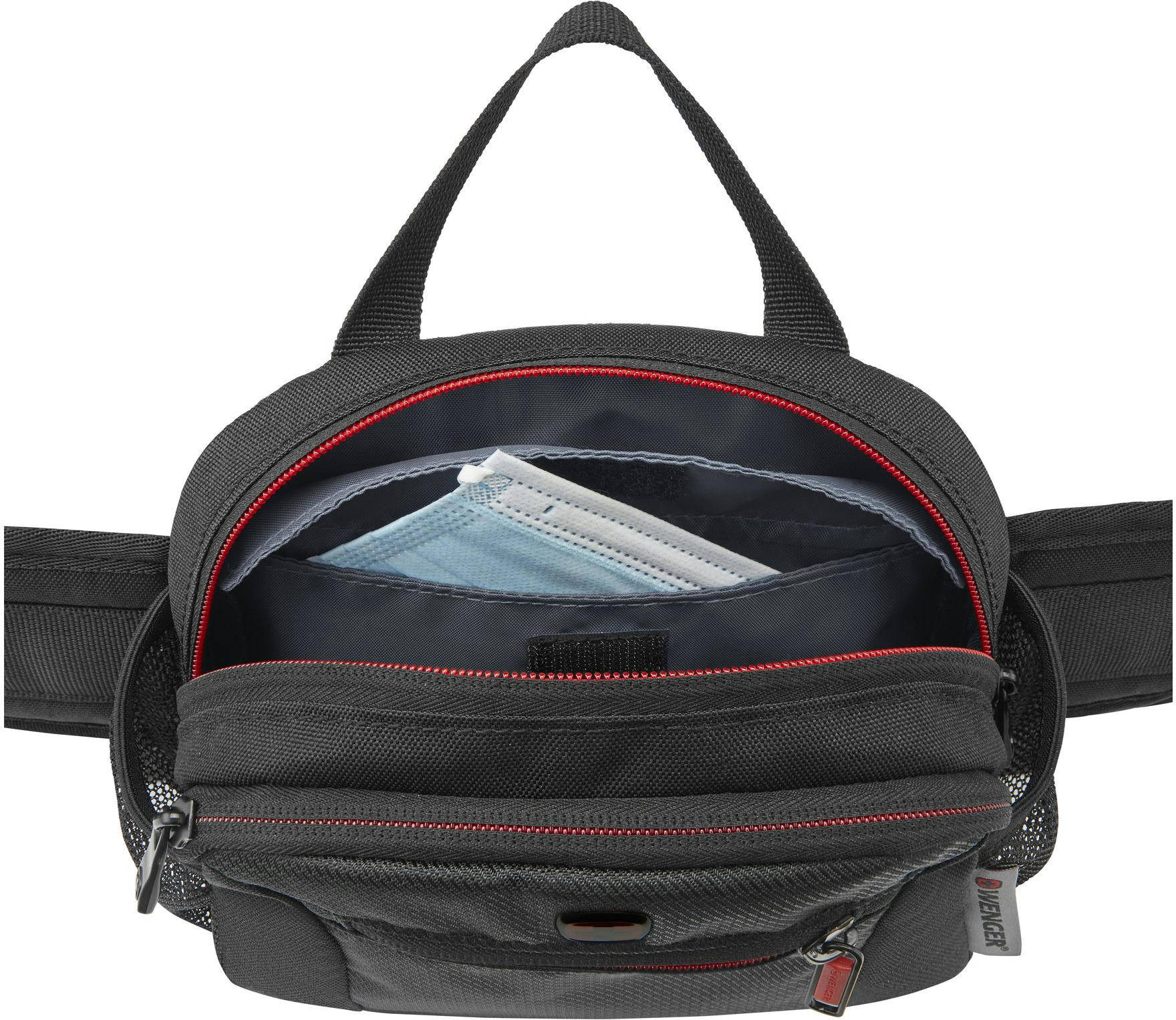 Сумка на пояс Wenger Waist Pack черная фото 5