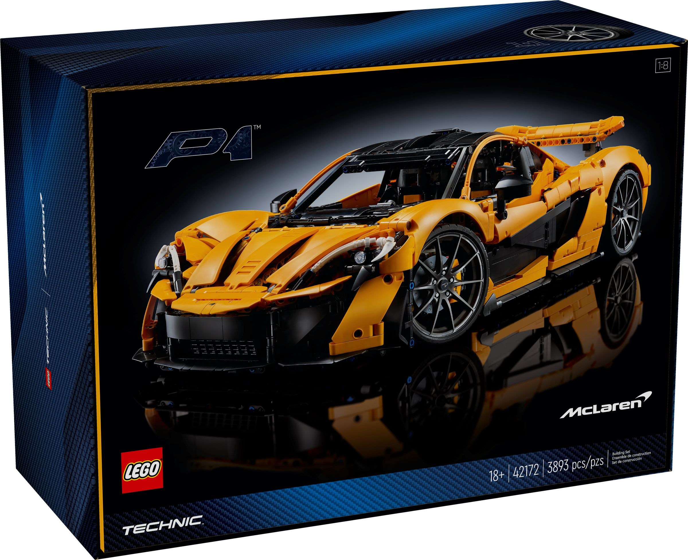 Конструктор LEGO 42172 Technic McLaren P1 фото 11