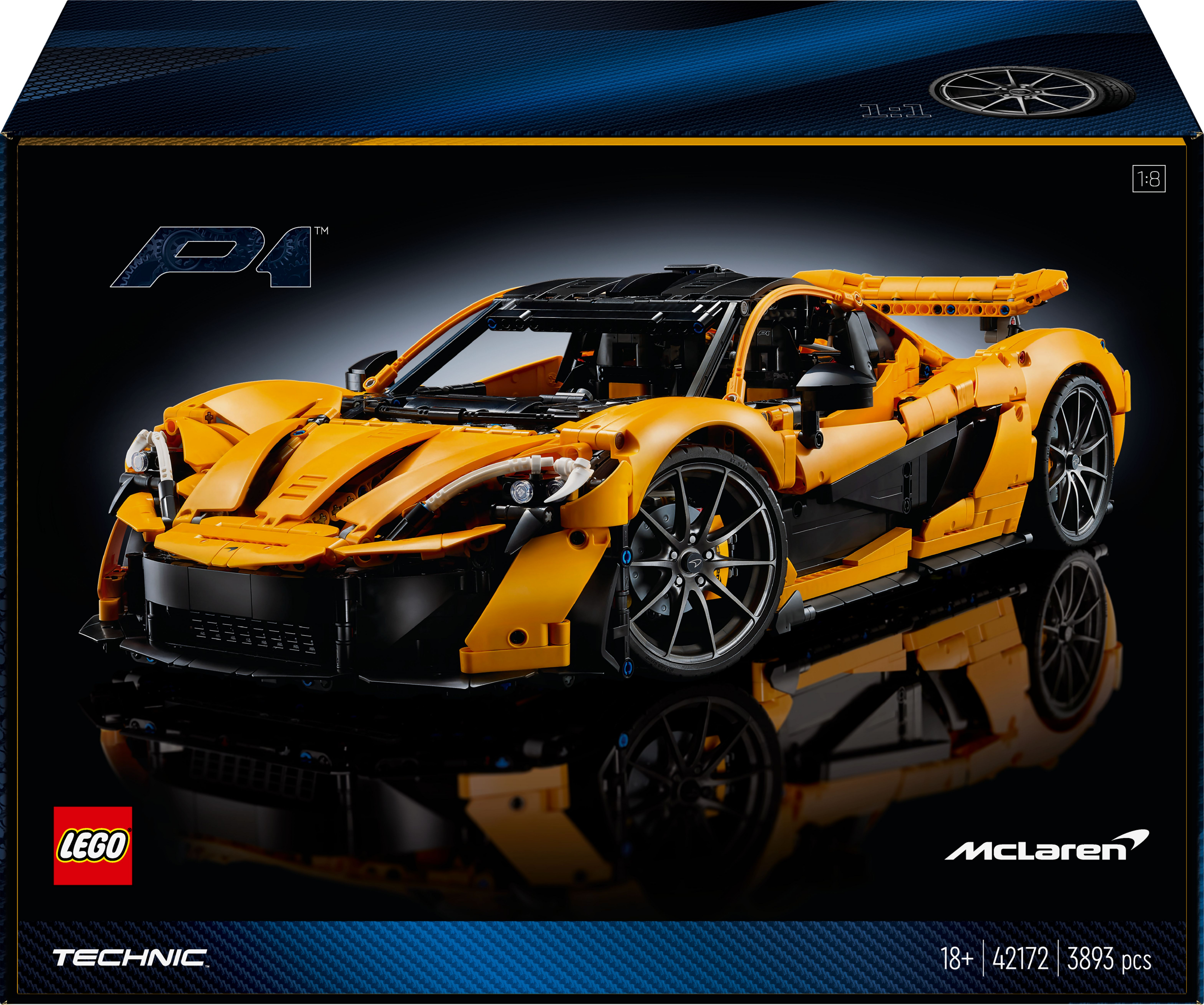 Конструктор LEGO 42172 Technic McLaren P1фото22