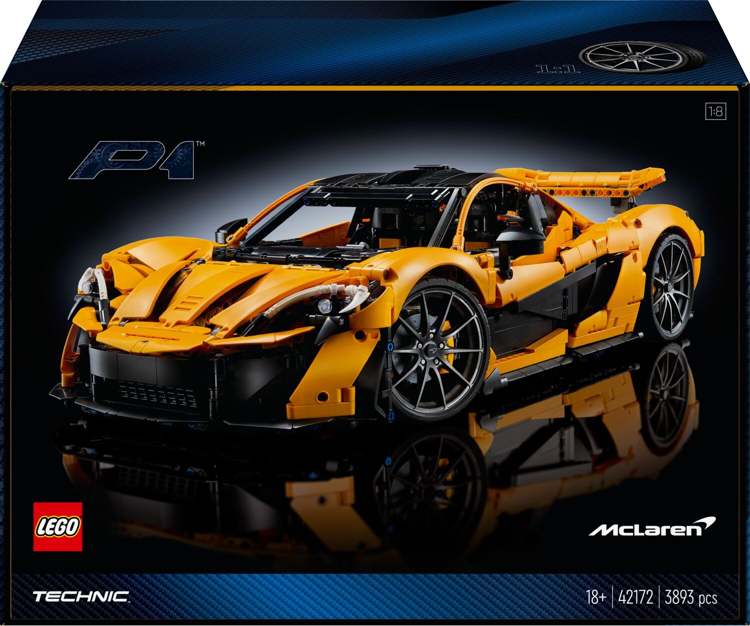LEGO 42172 Technic McLaren P1фото