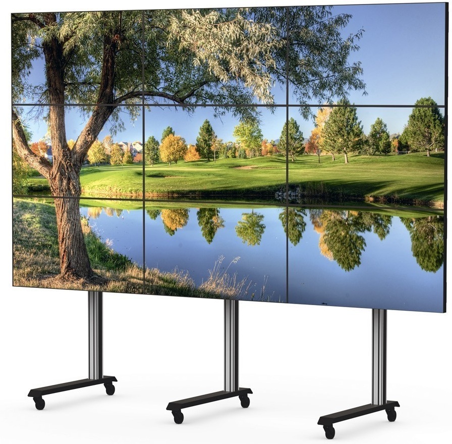 Стійка мобільна для відеостіни KSL VSP6433W 3х3фото