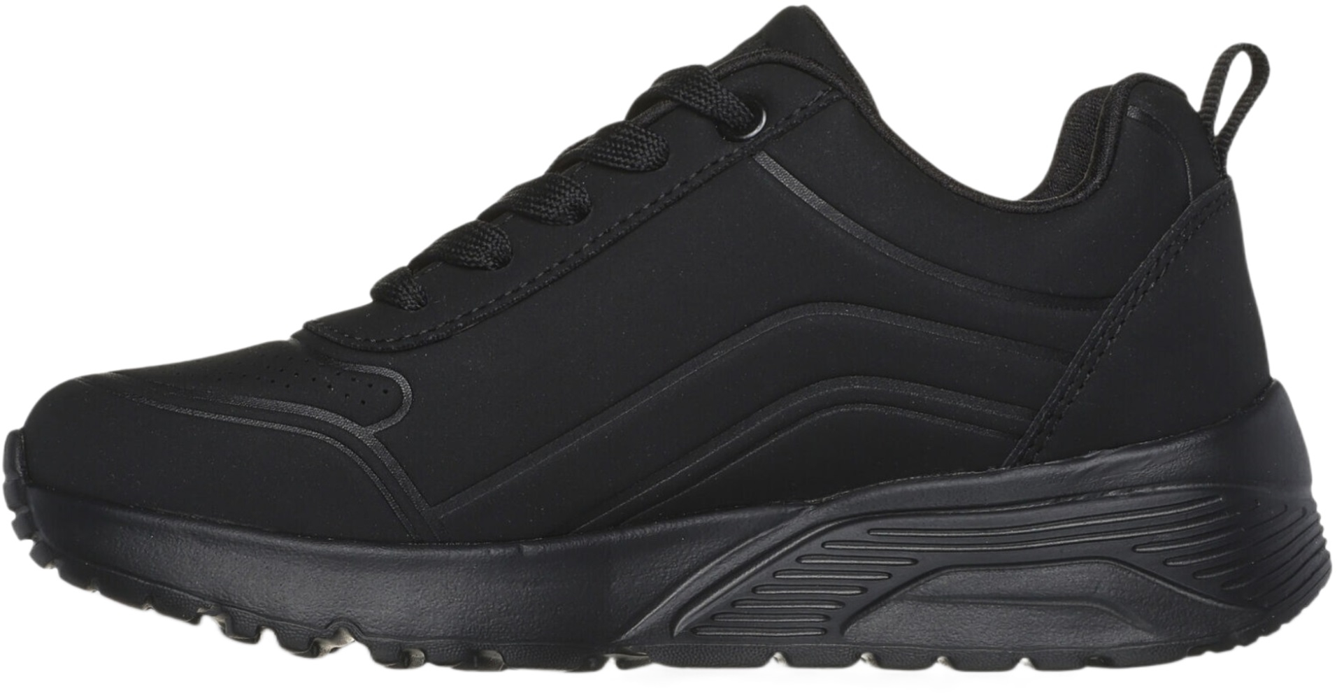 Кроссовки подростковые для девочек Skechers Uno Lite - Easy Zip 310387L BBK 36 (4 US) черные фото 2