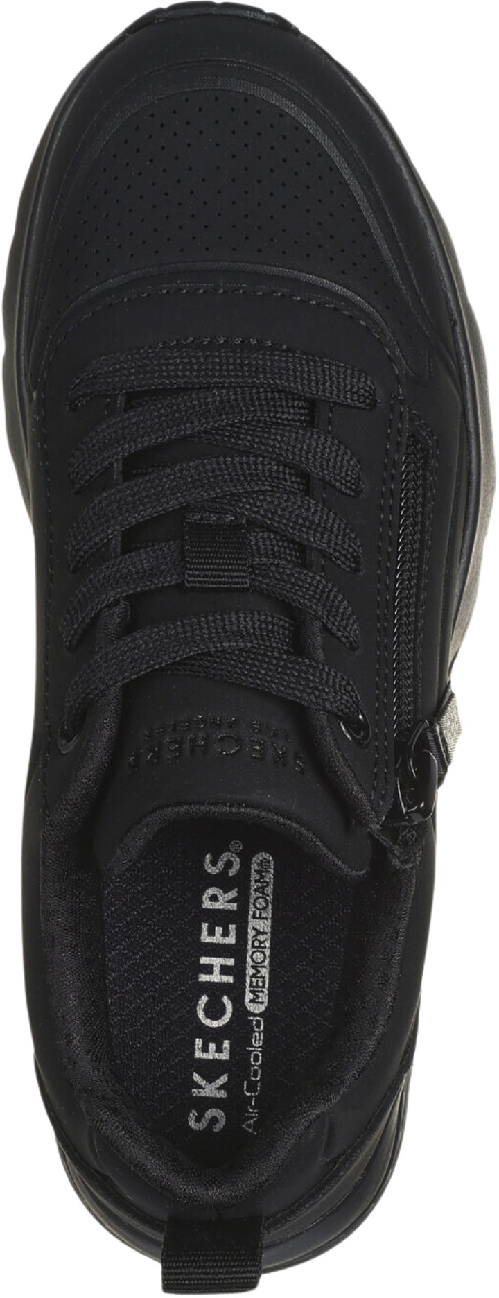 Кроссовки подростковые для девочек Skechers Uno Lite - Easy Zip 310387L BBK 36 (4 US) черные фото 3