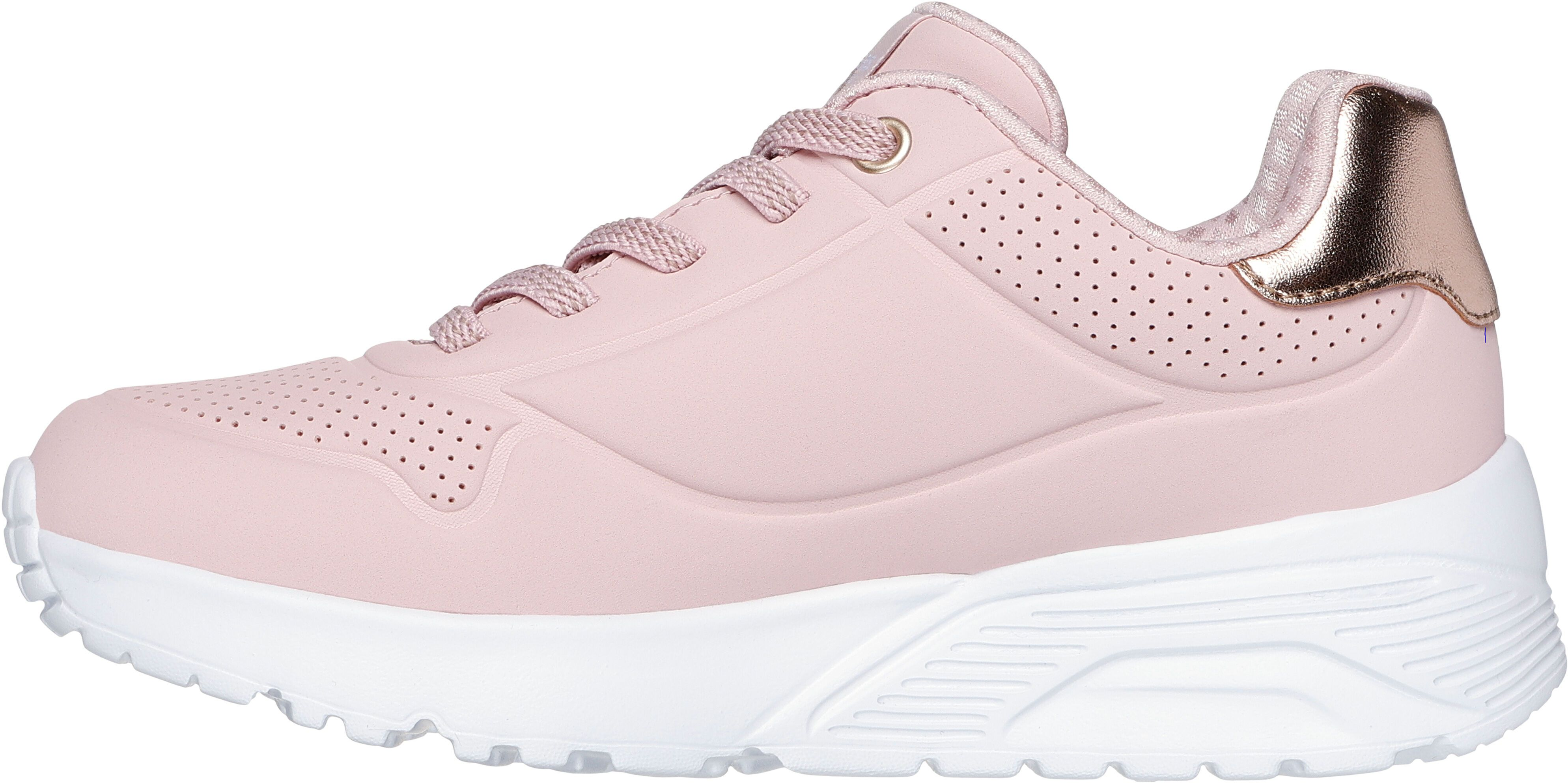 Кроссовки подростковые для девочек Skechers Uno Lite 310384L MVE 32 (1 US) розовые фото 2