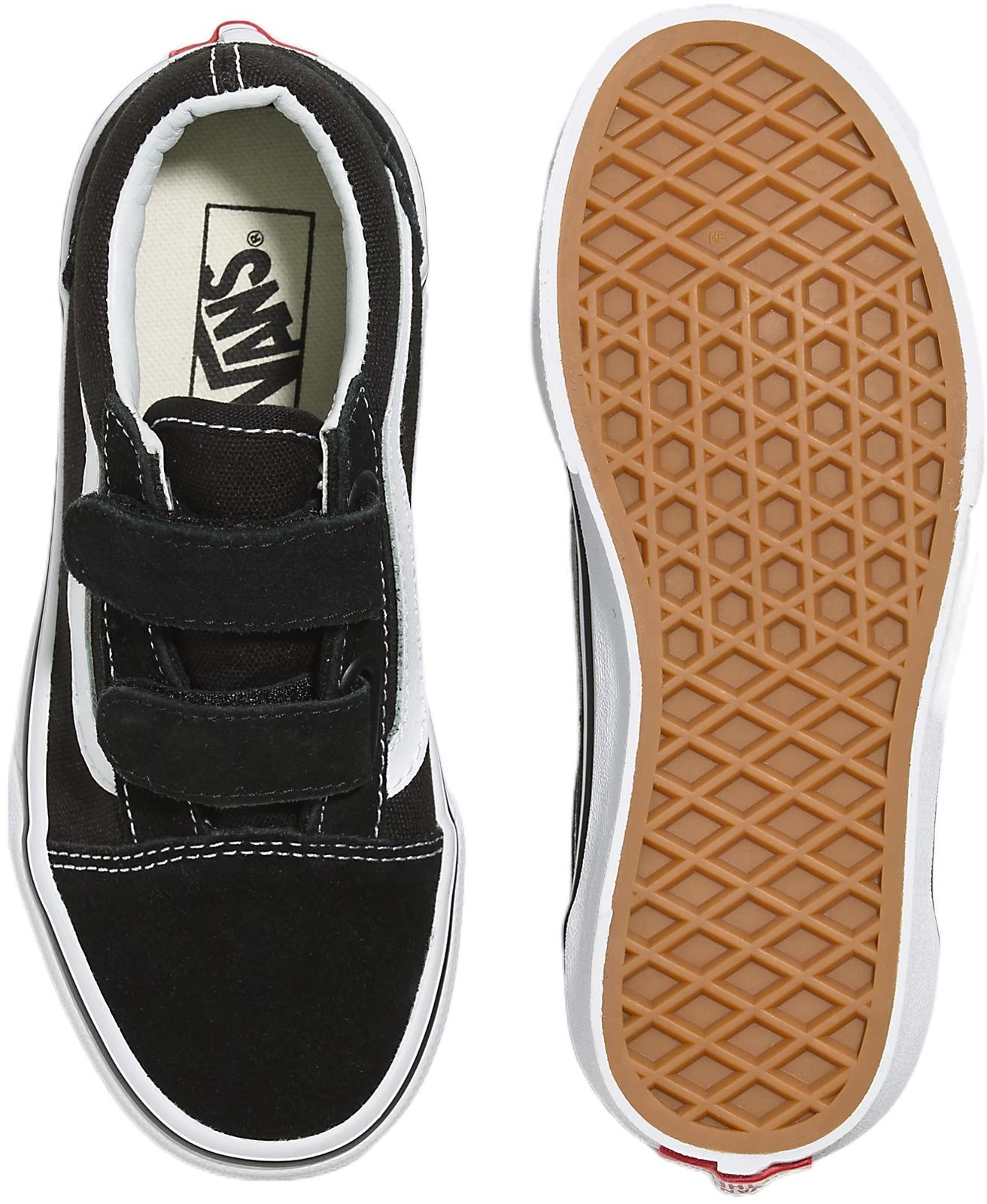 Кеды для мальчиков Vans Old Skool VN000VHE6BT1 27 (10,5 US) черные фото 7