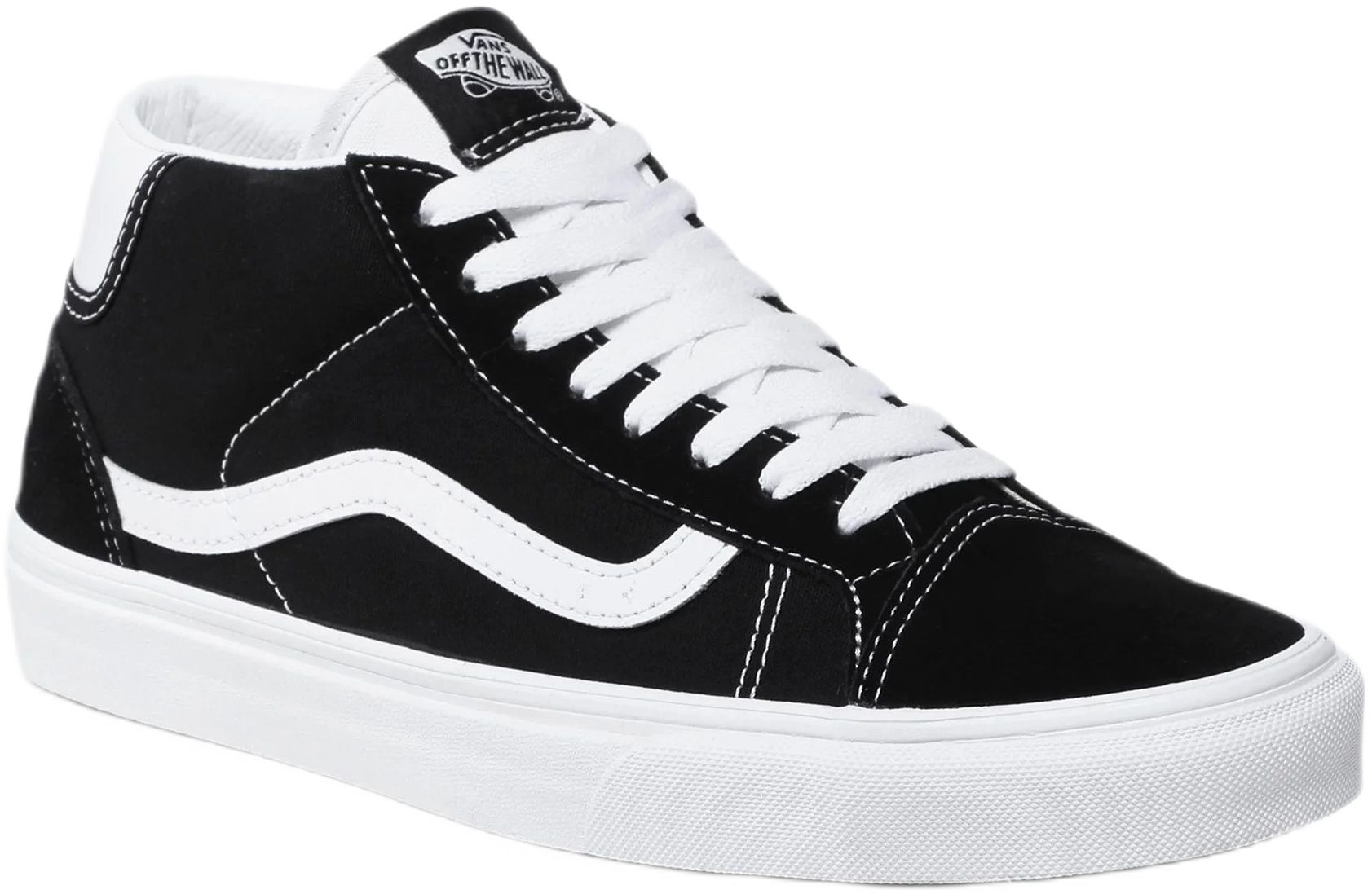 Кеды Vans Mid Skool VN0A3TKF6BT1 43 (10 US) черно-белые фото 2