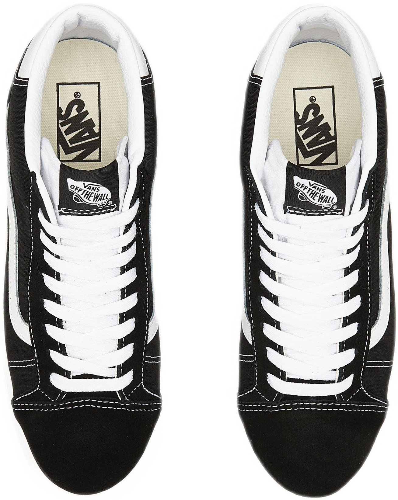 Кеды Vans Mid Skool VN0A3TKF6BT1 43 (10 US) черно-белые фото 9