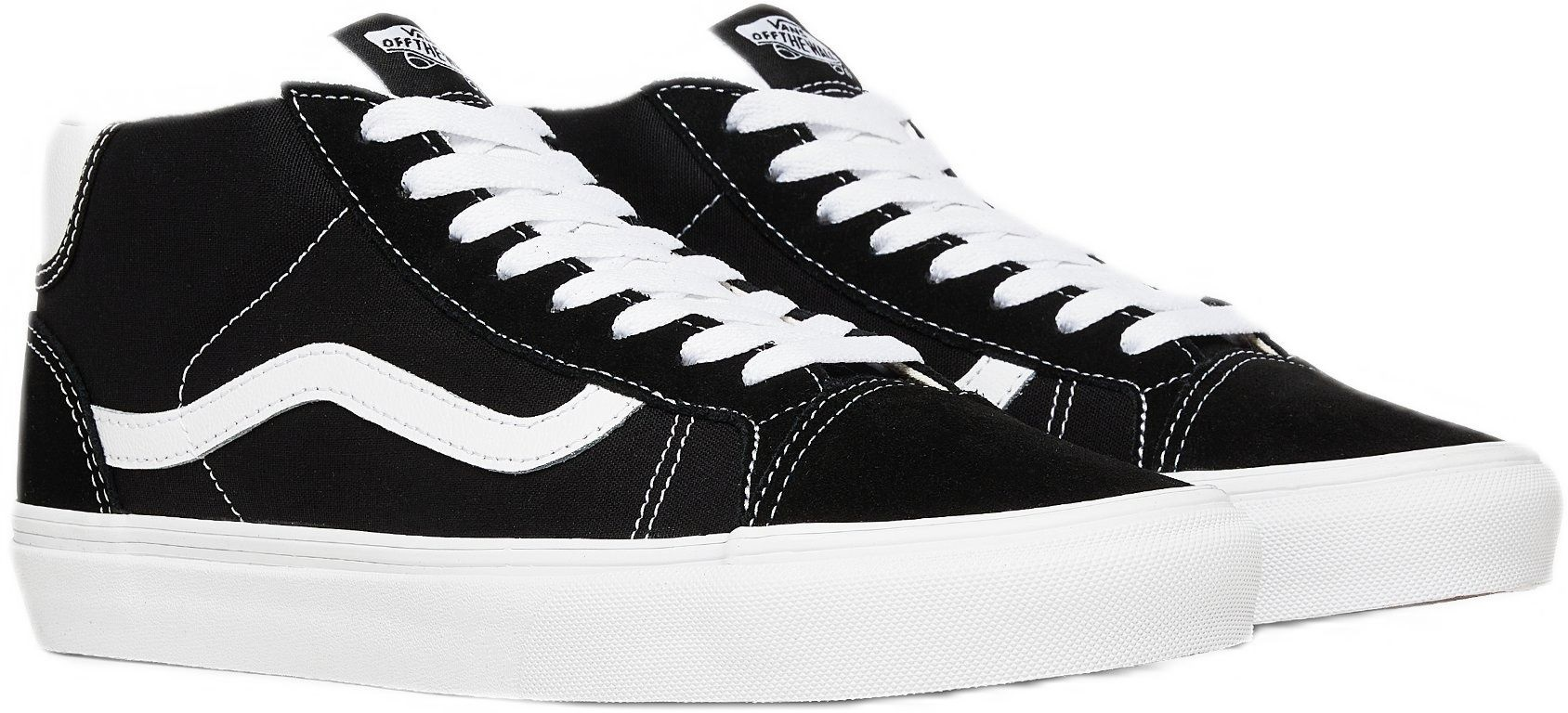 Кеды Vans Mid Skool VN0A3TKF6BT1 43 (10 US) черно-белые фото 4