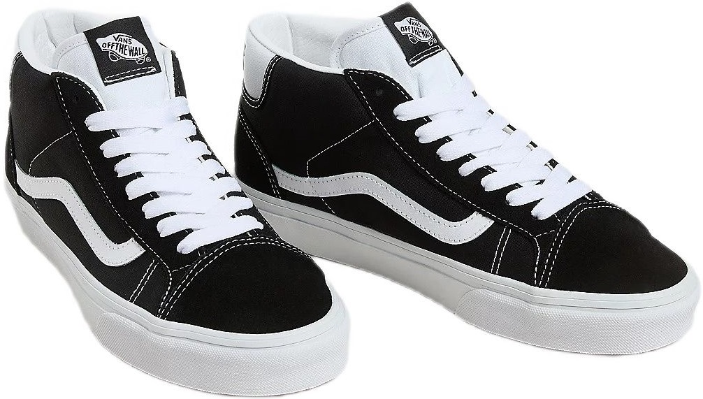 Кеды Vans Mid Skool VN0A3TKF6BT1 43 (10 US) черно-белые фото 5