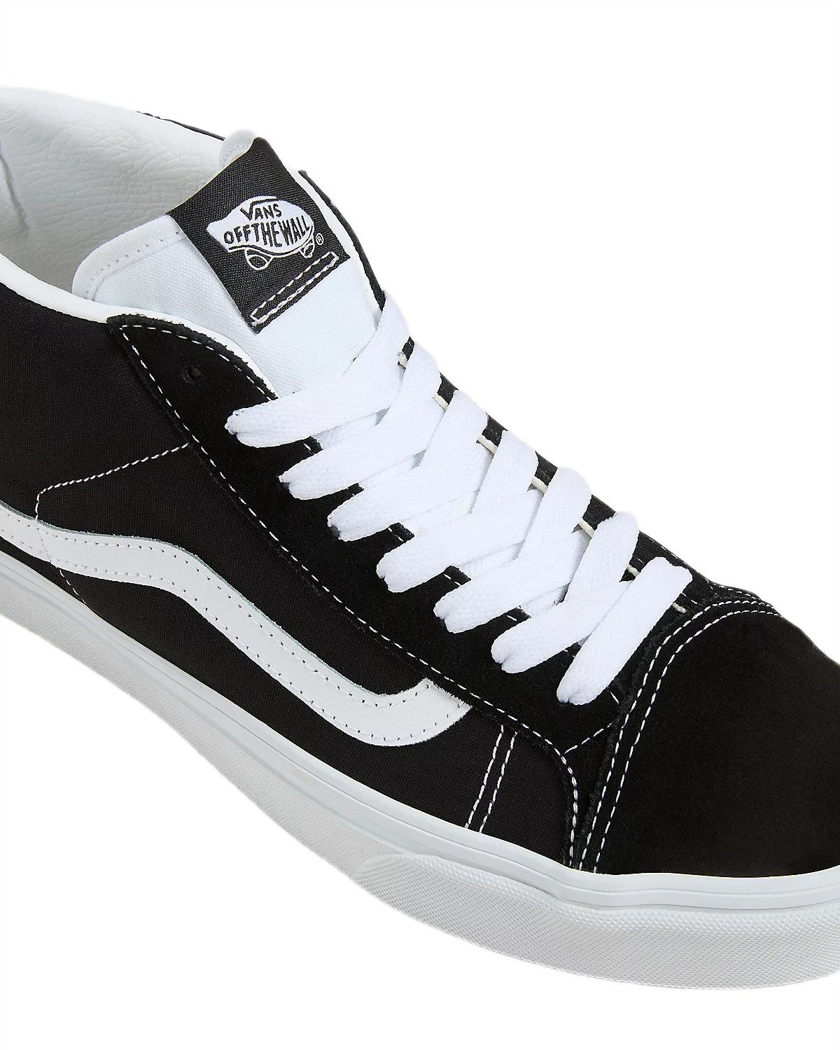 Кеды Vans Mid Skool VN0A3TKF6BT1 43 (10 US) черно-белые фото 3