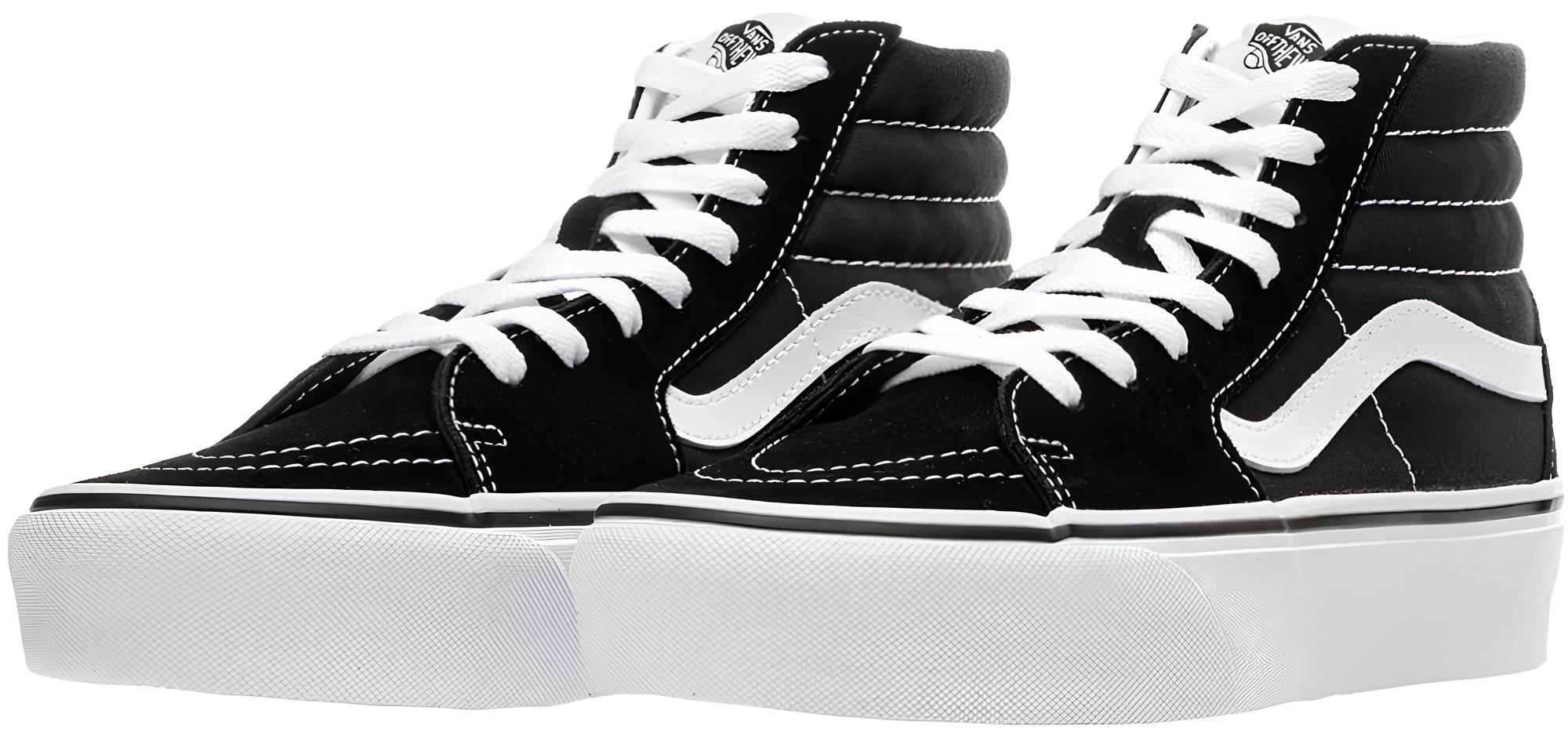 Кеди жіночі Vans SK8-Hi VN0A3TKN6BT1 34 (4,5 US) чорно-біліфото5