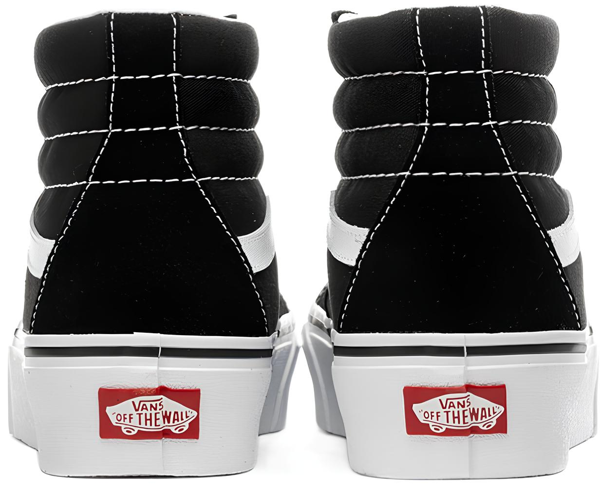 Кеди жіночі Vans SK8-Hi VN0A3TKN6BT1 34 (4,5 US) чорно-біліфото6