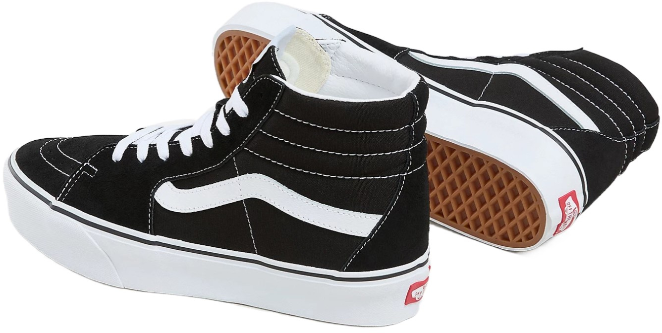 Кеди жіночі Vans SK8-Hi VN0A3TKN6BT1 34 (4,5 US) чорно-біліфото4