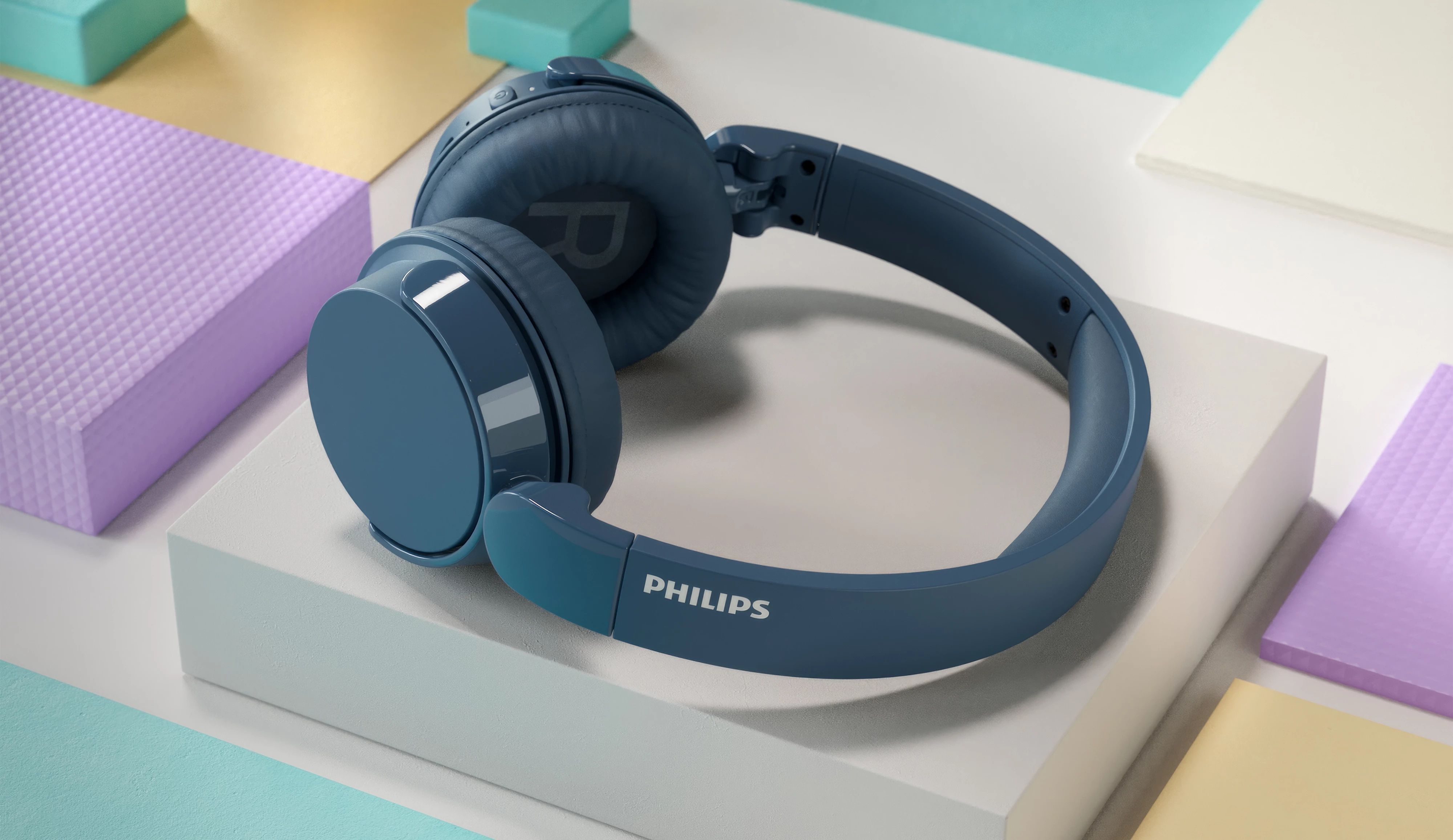 Навушники Philips TAH4209 On-ear Wireless Mic Blue (TAH4209BL/00)фото9