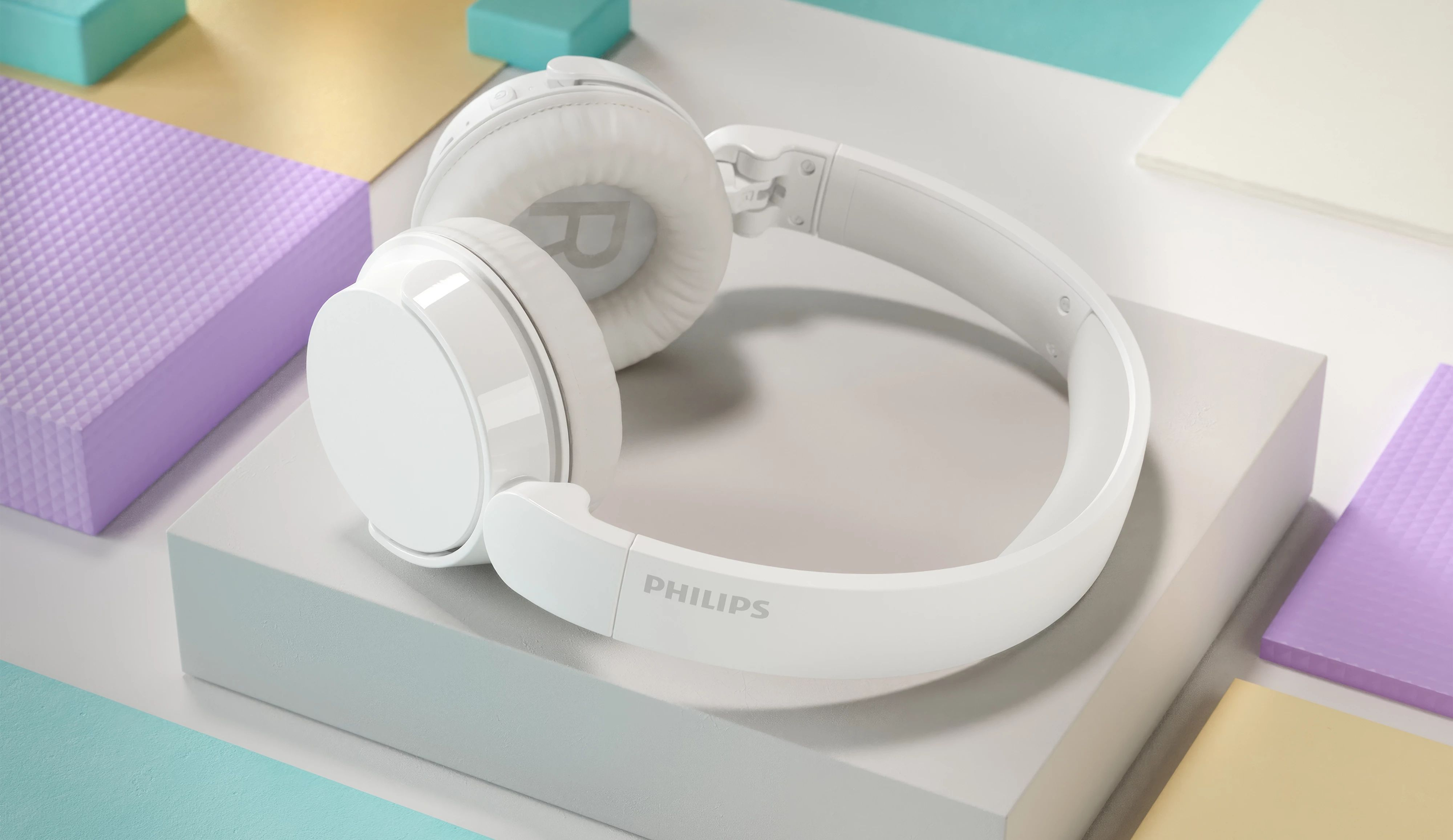 Наушники Philips TAH4209 On-ear Wireless Mic White (TAH4209WT/00) фото 9