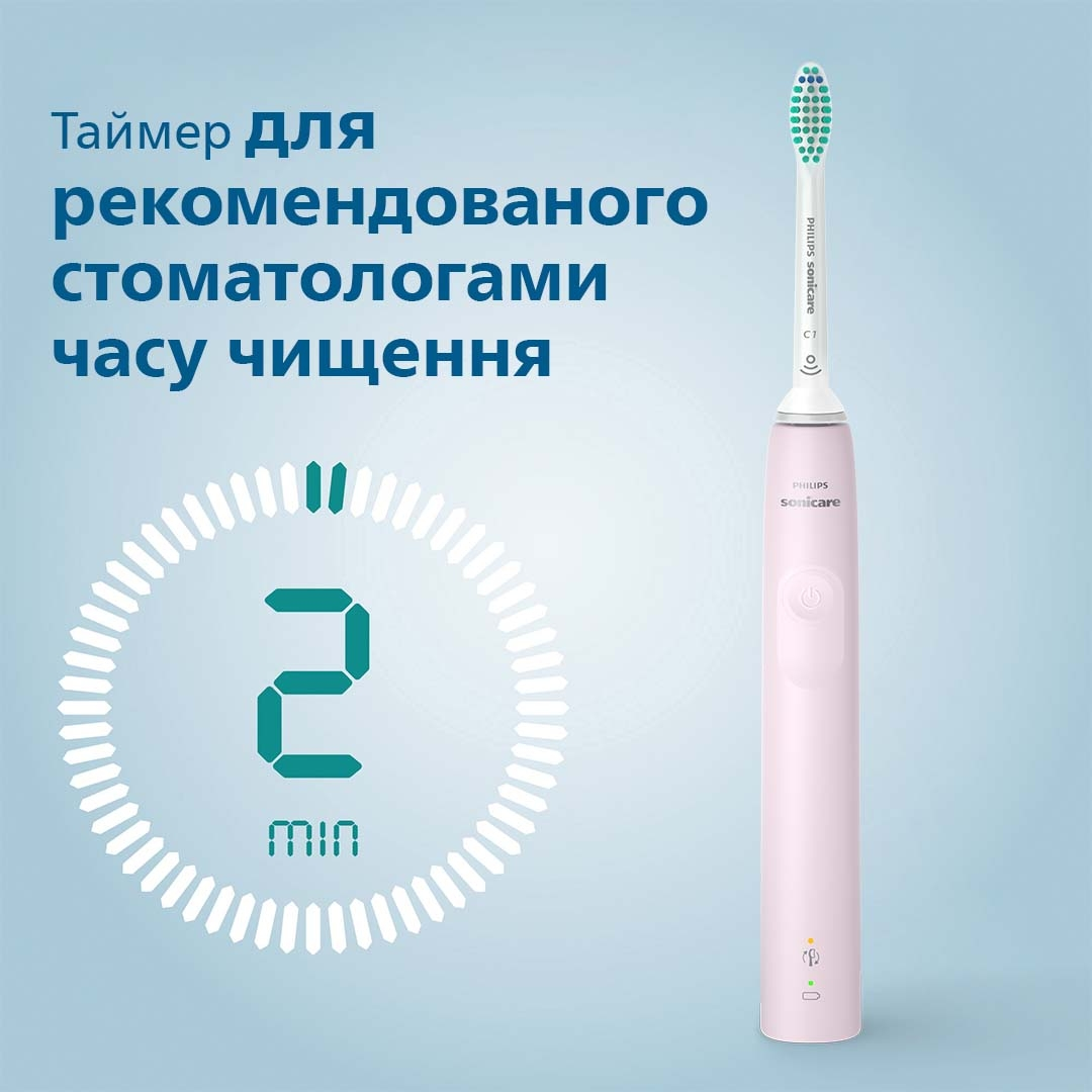 Зубна щітка електрична Philips Sonicare Gemini 3100 HX3673/11фото8