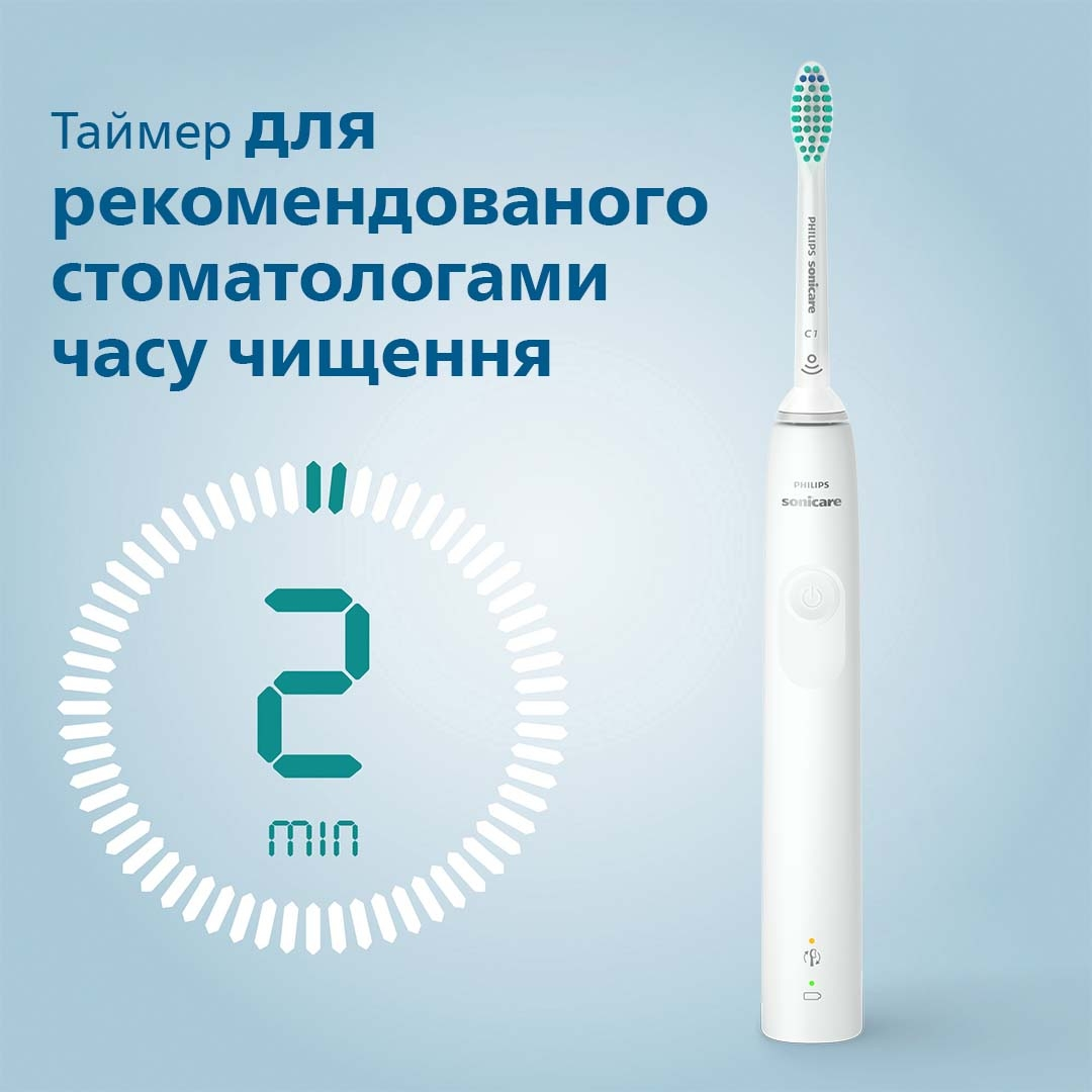 Зубна щітка електрична Philips Sonicare Gemini 3100 HX3673/13фото8