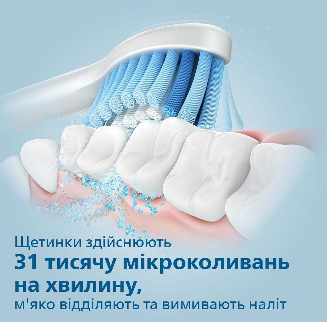 Зубна щітка електрична Philips Sonicare Gemini 3100 HX3673/14фото7