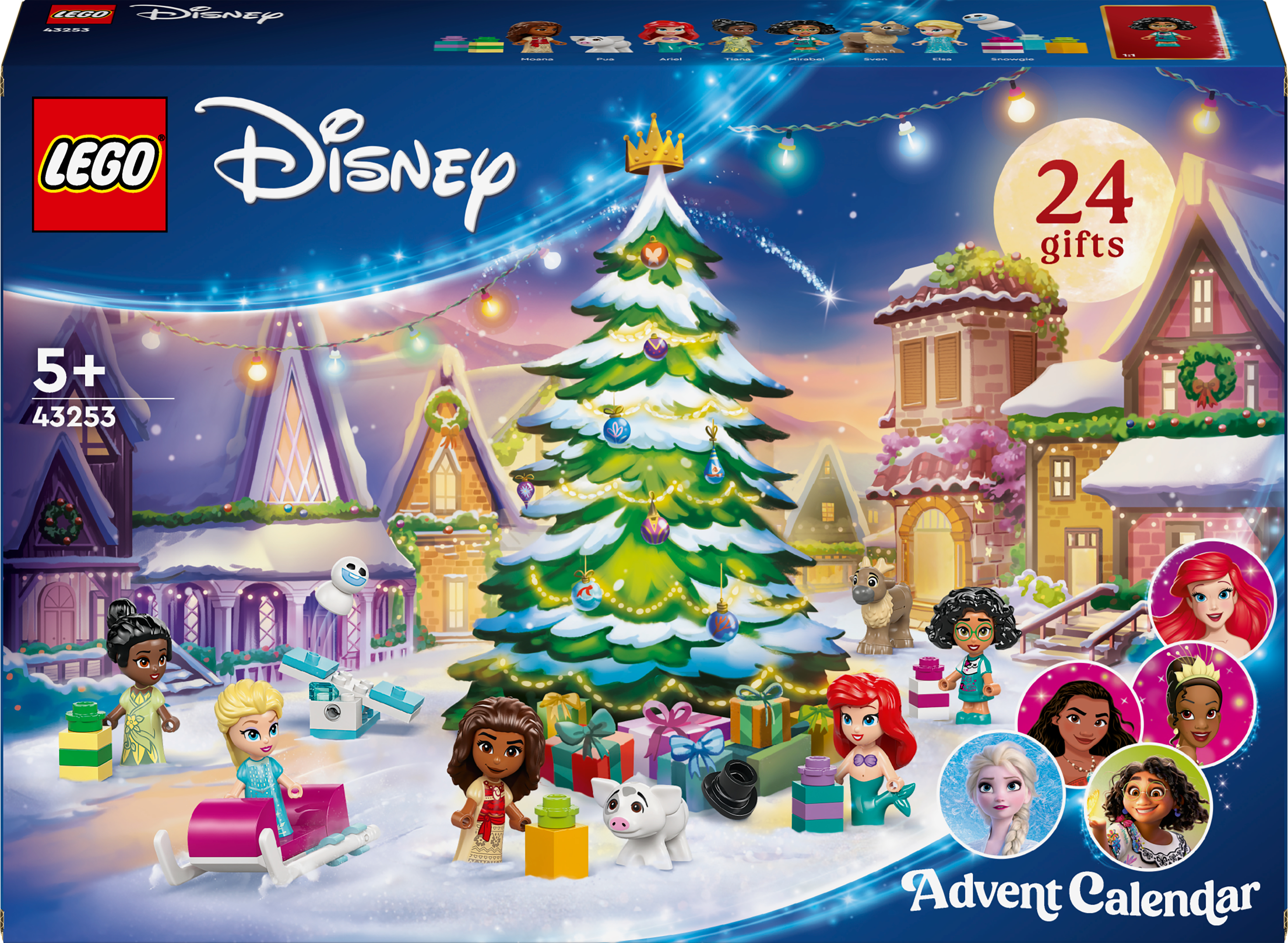 Конструктор LEGO 43253 Disney Різдвяний календар 2024фото2