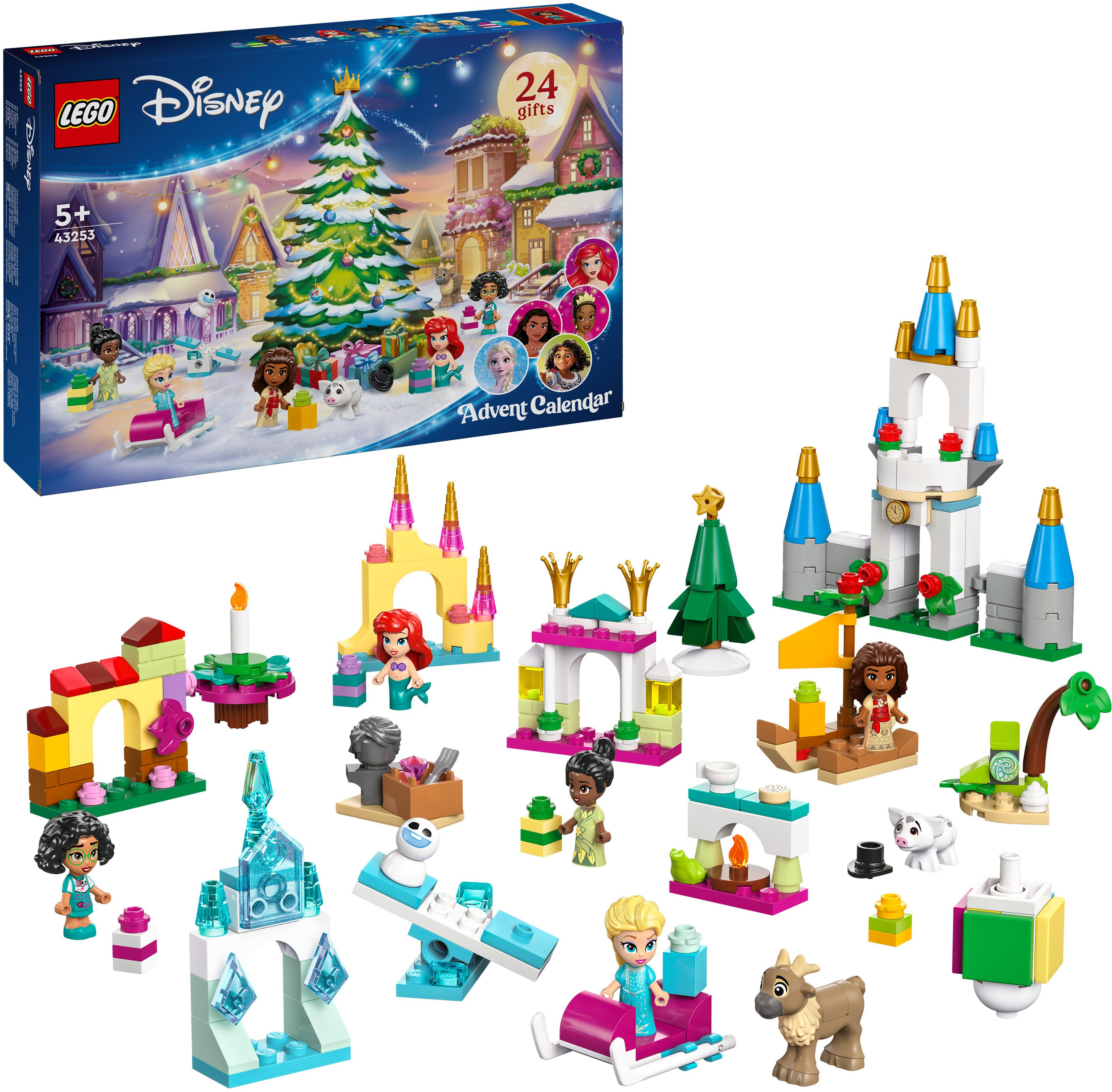 Конструктор LEGO 43253 Disney Різдвяний календар 2024фото36