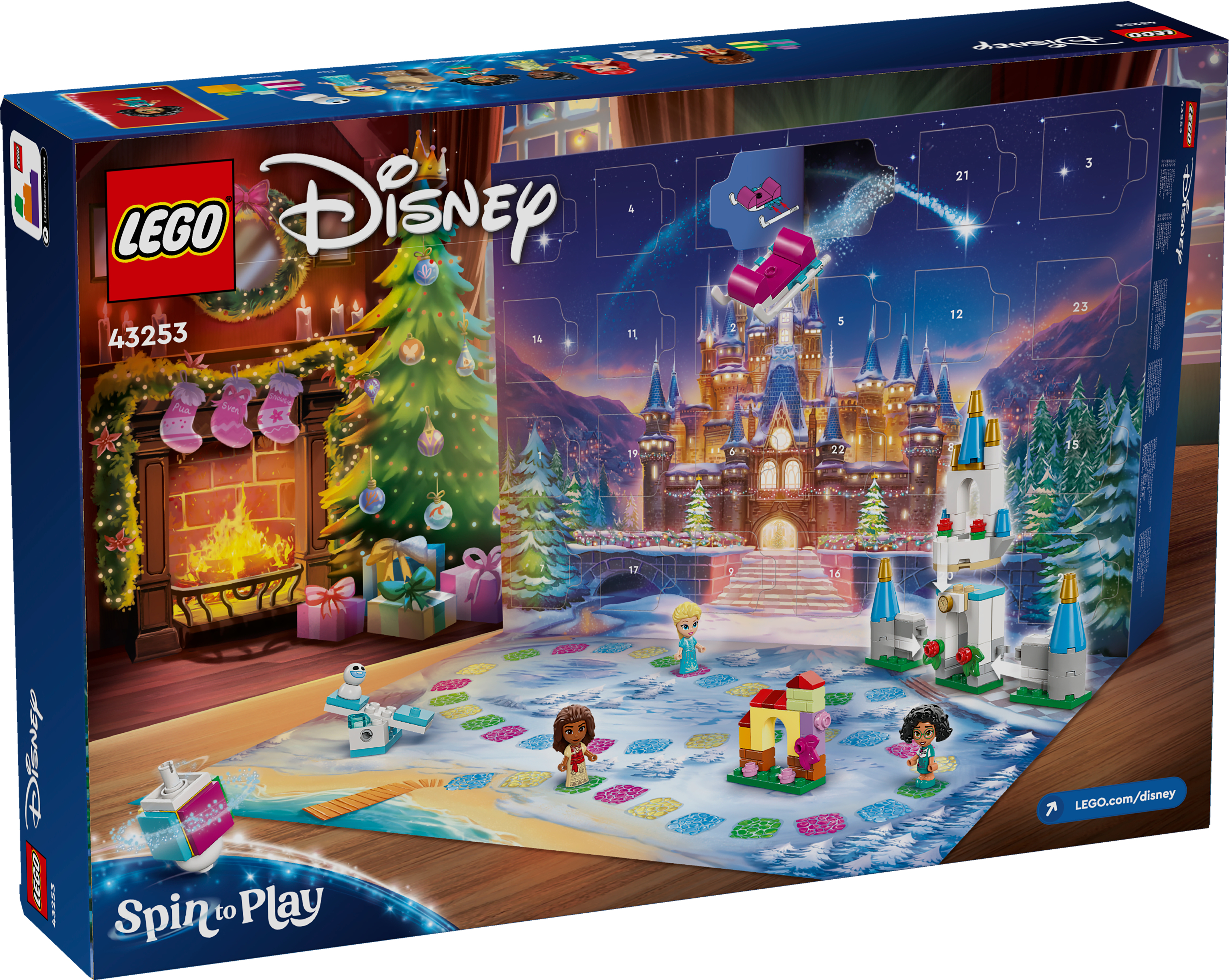 Конструктор LEGO 43253 Disney Різдвяний календар 2024фото37