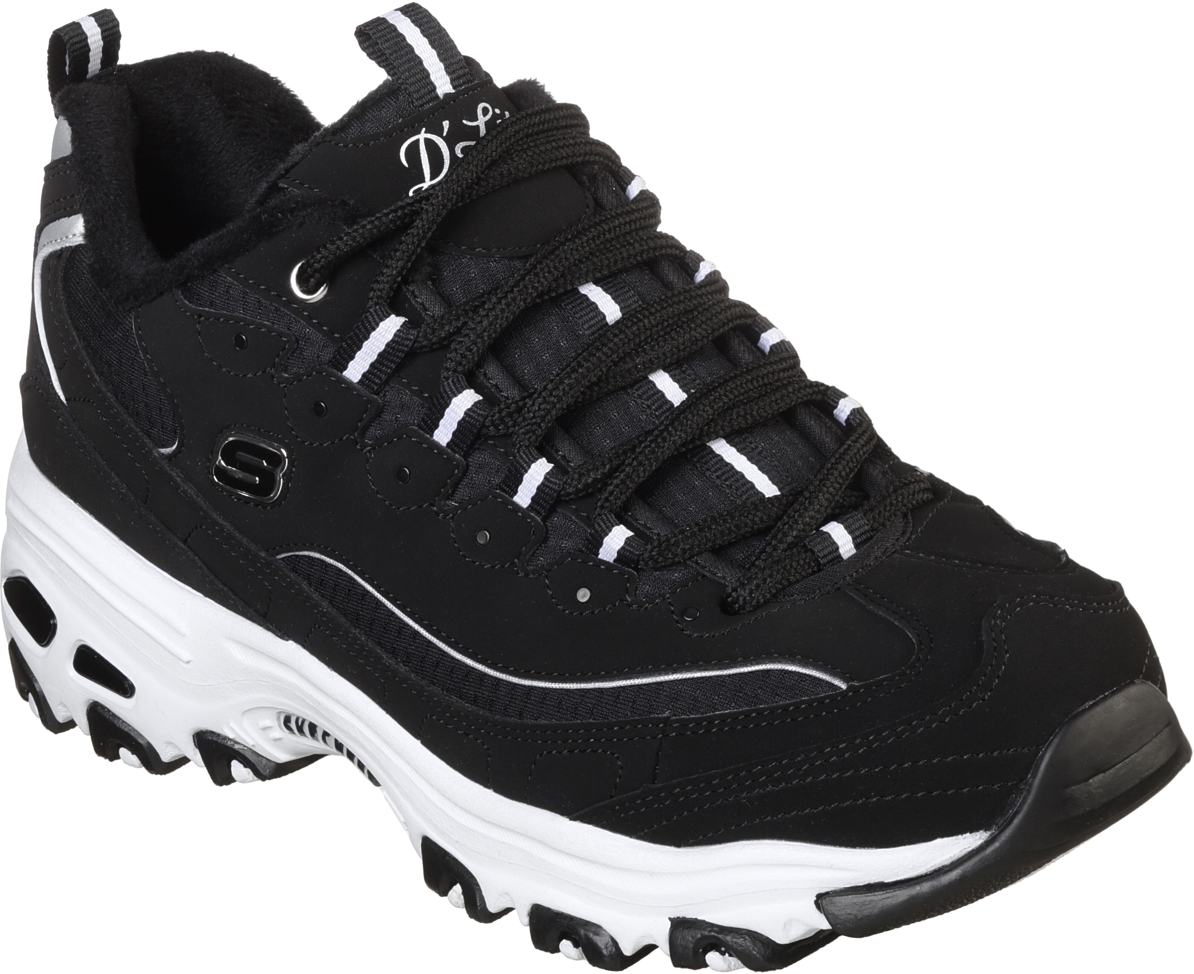 Кросівки жіночі Skechers D'Lites Freeze Talk 66666125 BLK 39 (9 US) чорніфото3