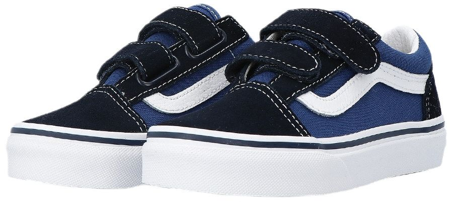 Кеды для мальчиков Vans Old Skool V VN000VHENWD1 34 (3 US) синие фото 5