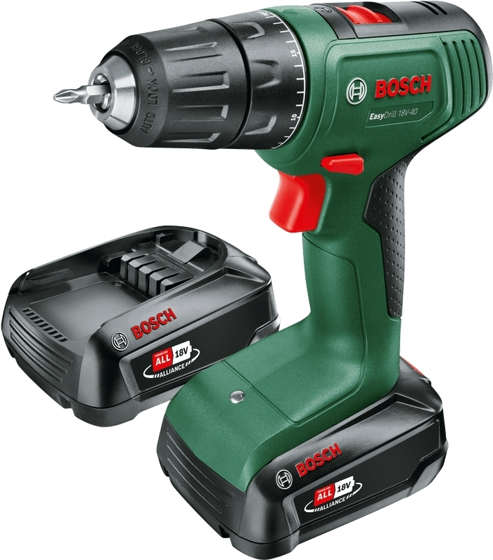 Акумуляторний шуруповерт-дриль Bosch EasyDrill 18V-40 (0.603.9D8.002)фото2