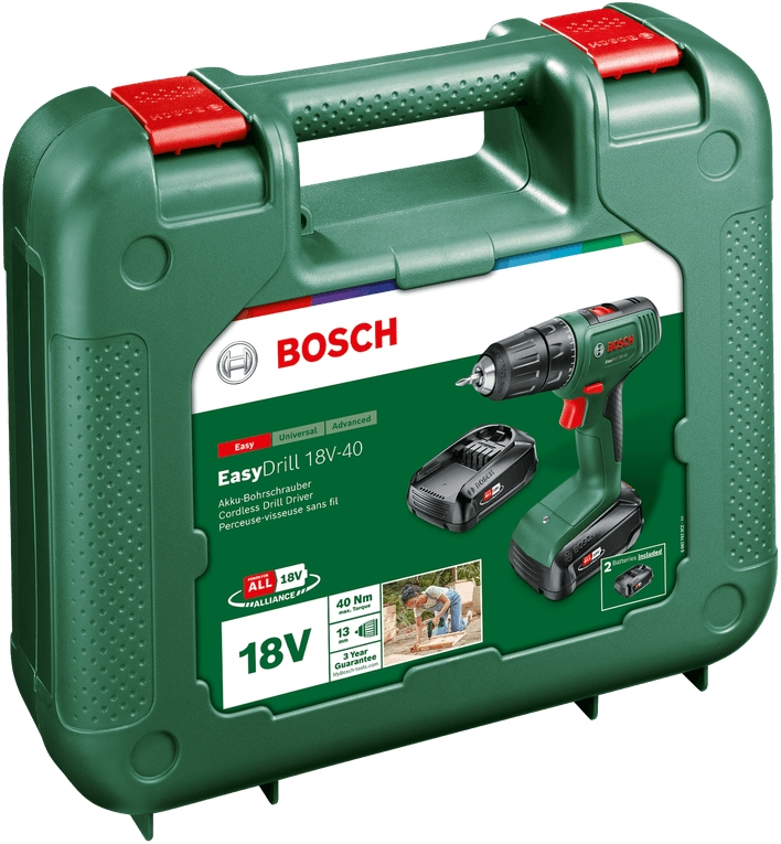 Аккумуляторный шуруповерт-дрель Bosch EasyDrill 18V-40 (0.603.9D8.002) фото 4