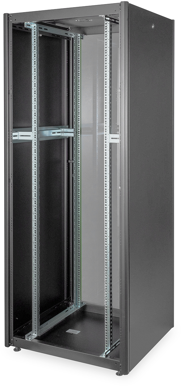 Шкаф DIGITUS 19", 42U, Network Dynamic Basic, 800x800 мм, 600кг максимально, черный (DN-1942U-8/8-D-B) фото 