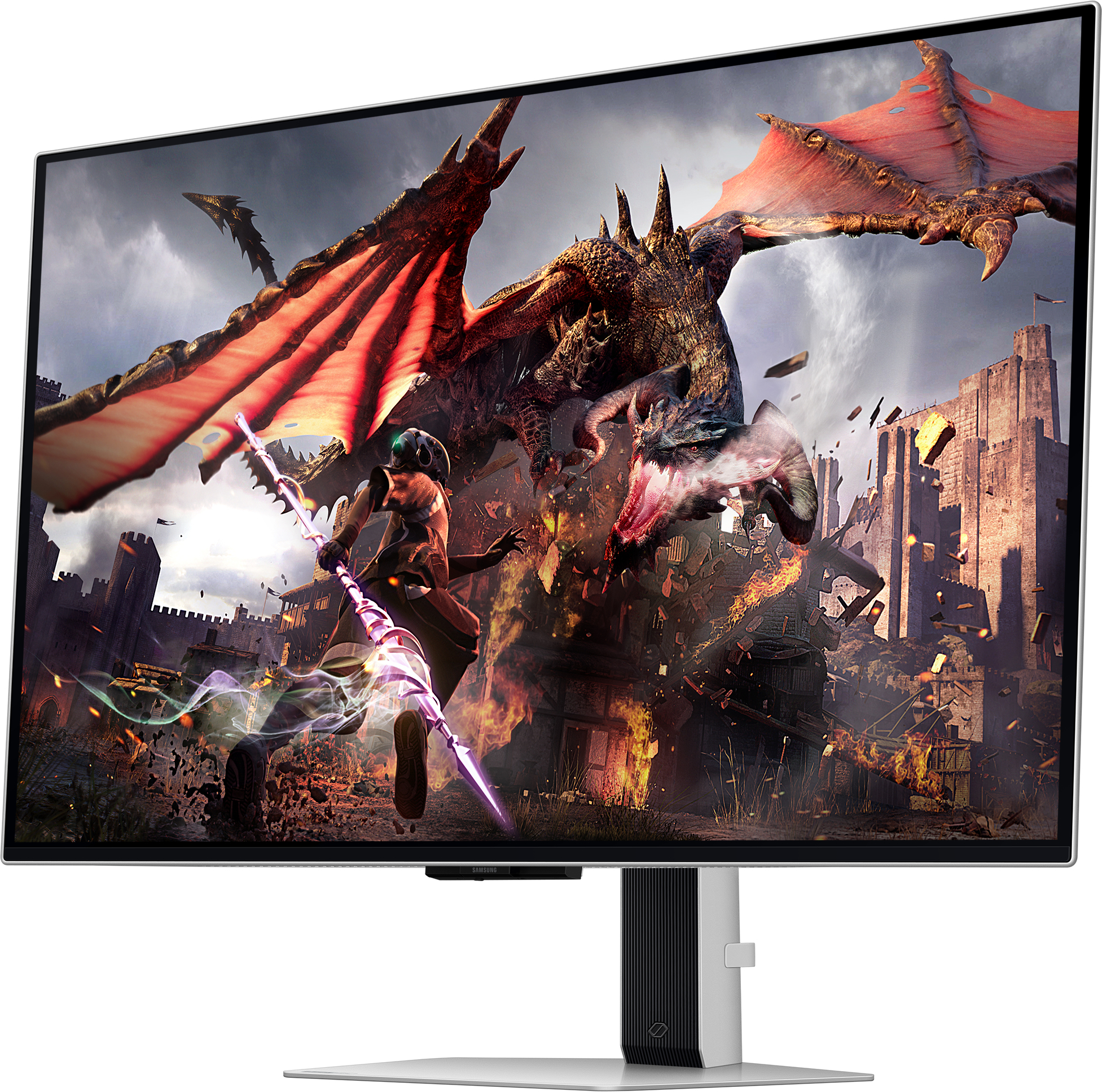 Монітор 32" SAMSUNG Odyssey G80SD (LS32DG800SIXUA)фото6