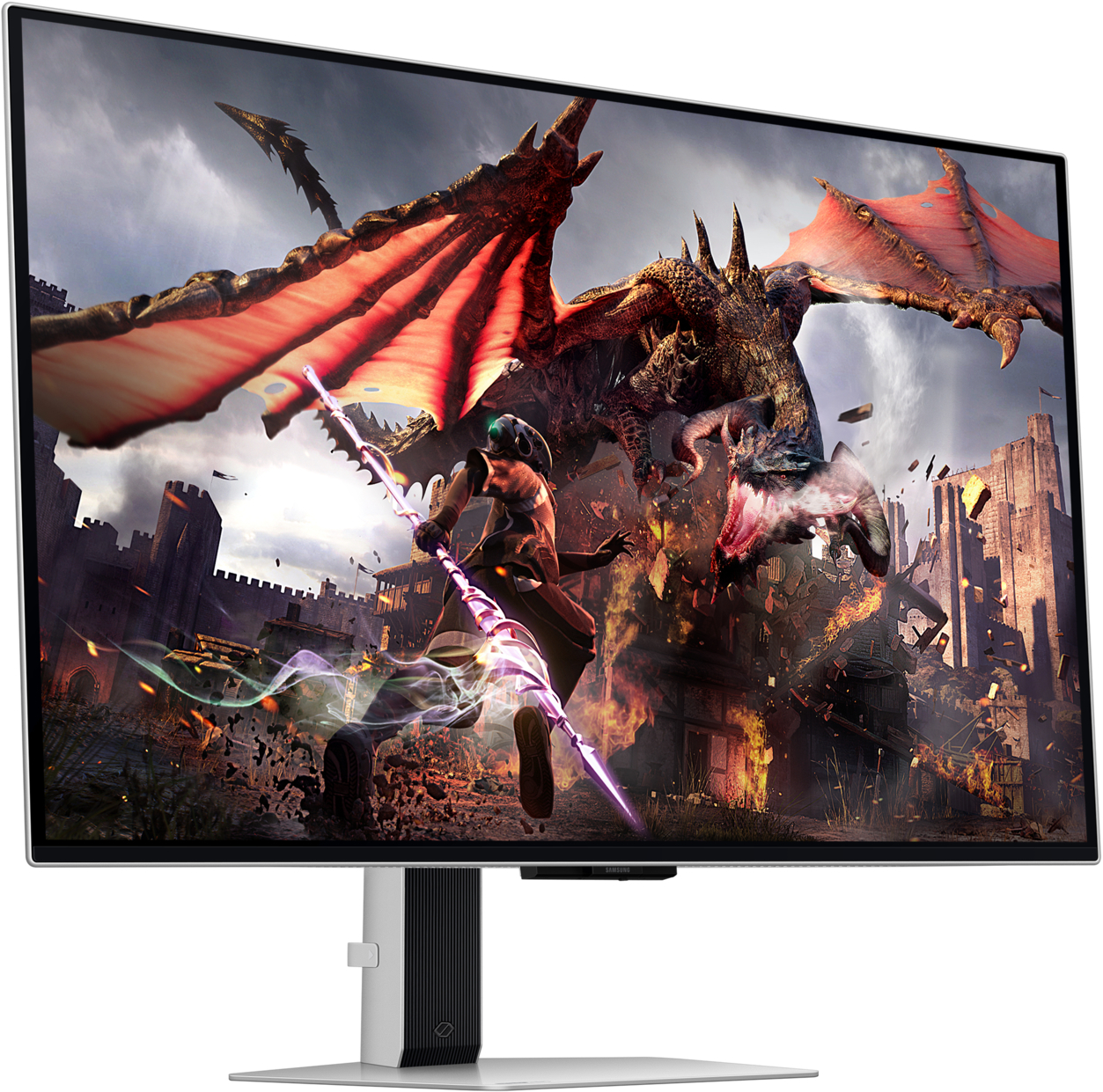 Монітор 32" SAMSUNG Odyssey G80SD (LS32DG800SIXUA)фото5