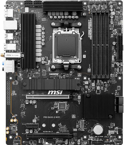 Материнська плата MSI PRO B650-S WIFI (911-7E26-014)фото2