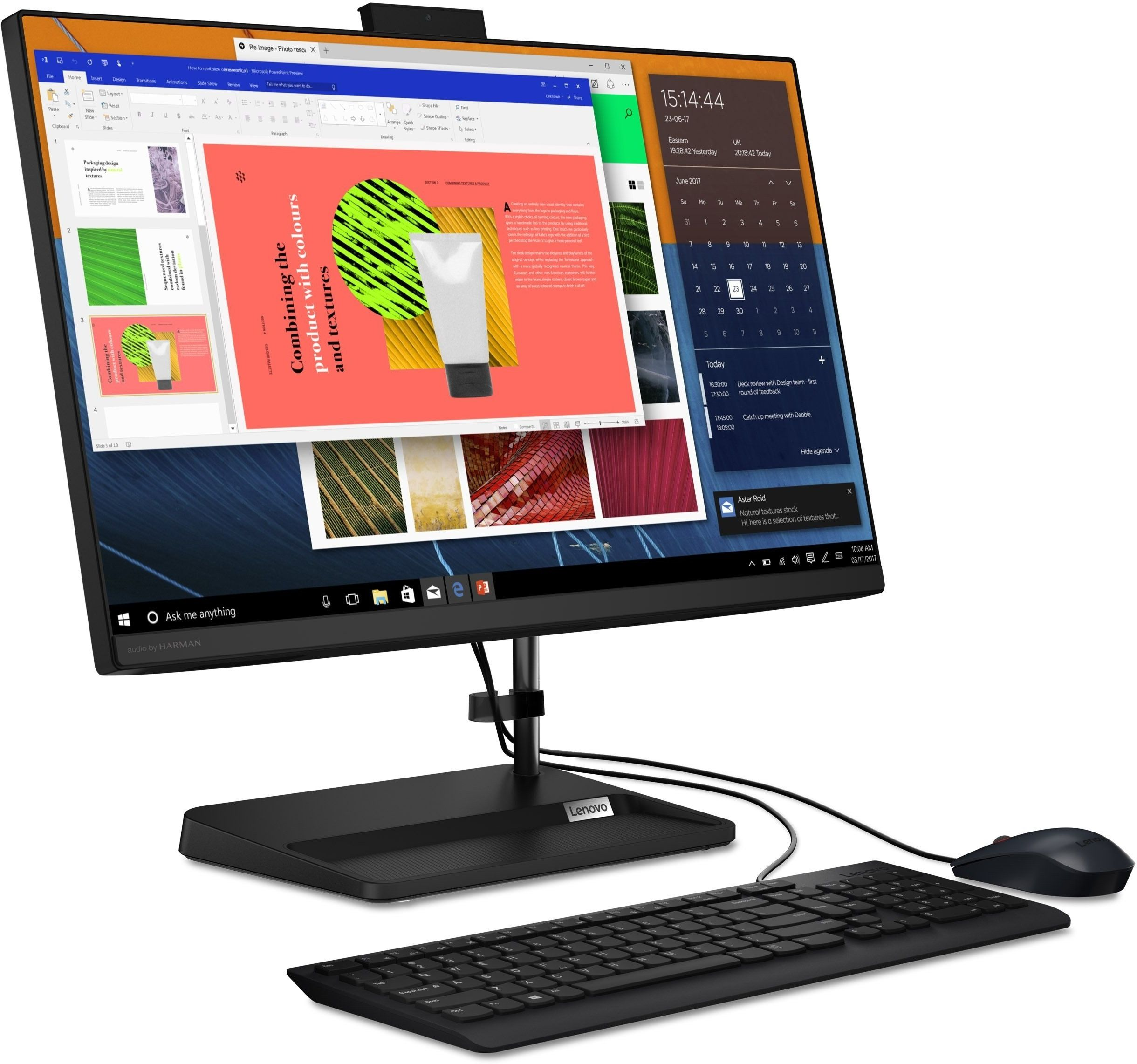 Моноблок 23.8" LENOVO ideacentre AIO 3 24IAP7 (F0GH01F2UO) фото 2