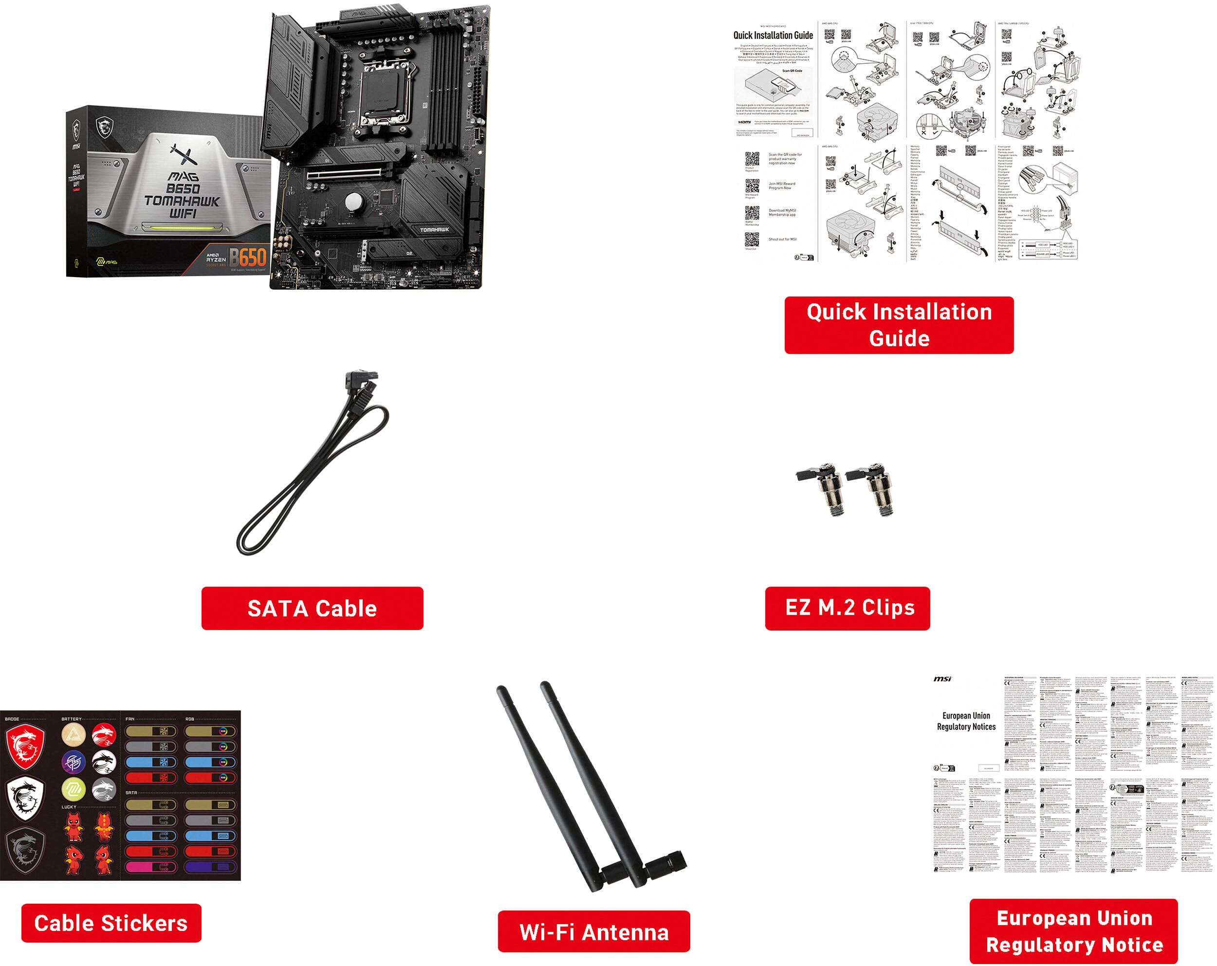 Материнcкая плата MSI MAG B650 TOMAHAWK WIFI (911-7D75-007) фото 7