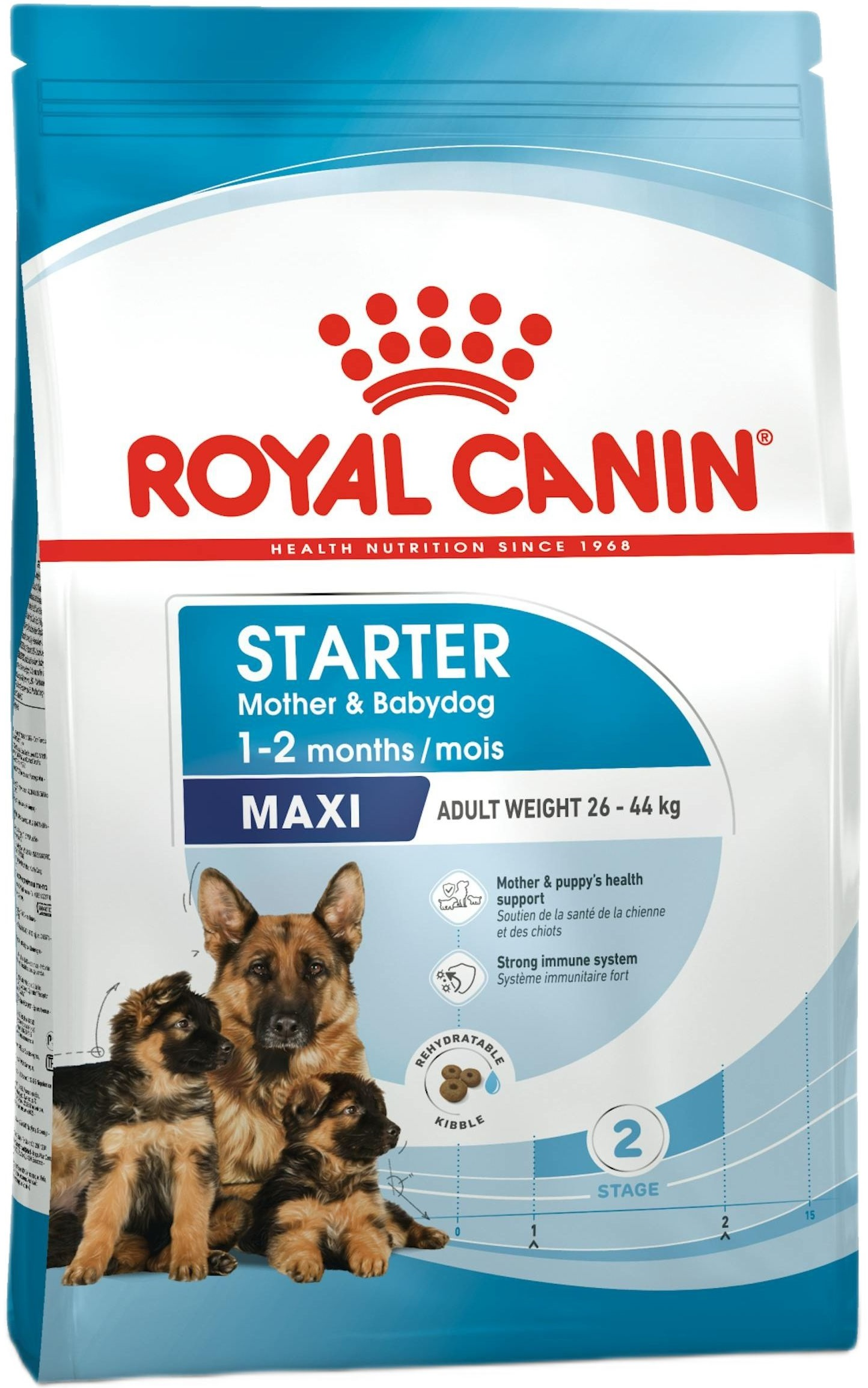 Сухий корм для собак Royal Canin Maxi Starter Mother & BabyDog великих порід у період вагітності та лактації 4кгфото2