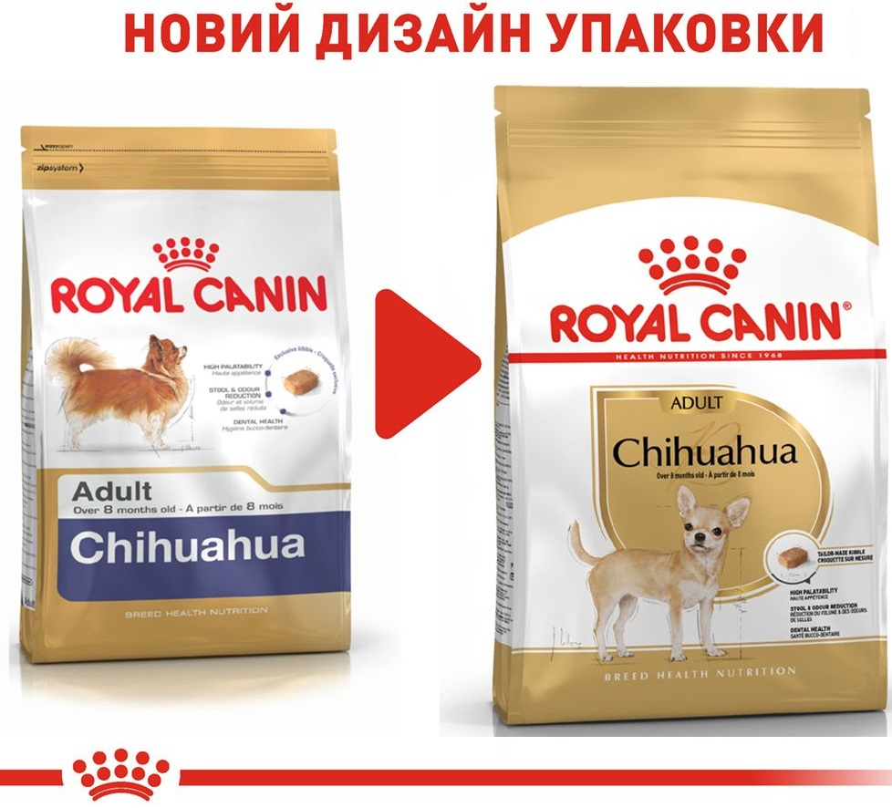 Сухий корм для собак породи Чихуахуа Royal Canin Chihuahua Adult 0.5кгфото6