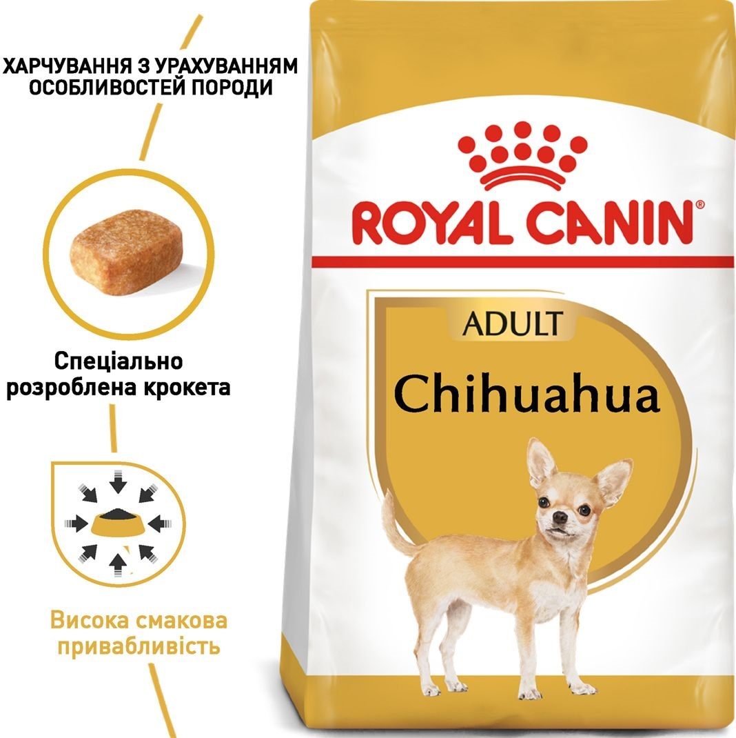 Сухой корм для собак породы Чихуахуа Royal Canin Chihuahua Adult 0.5кг фото 2