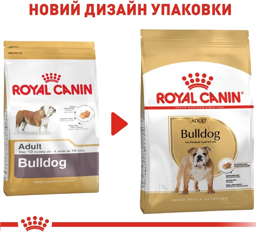 Сухий корм для собак породи Англійський бульдог Royal Canin Bulldog Adult 3кгфото6