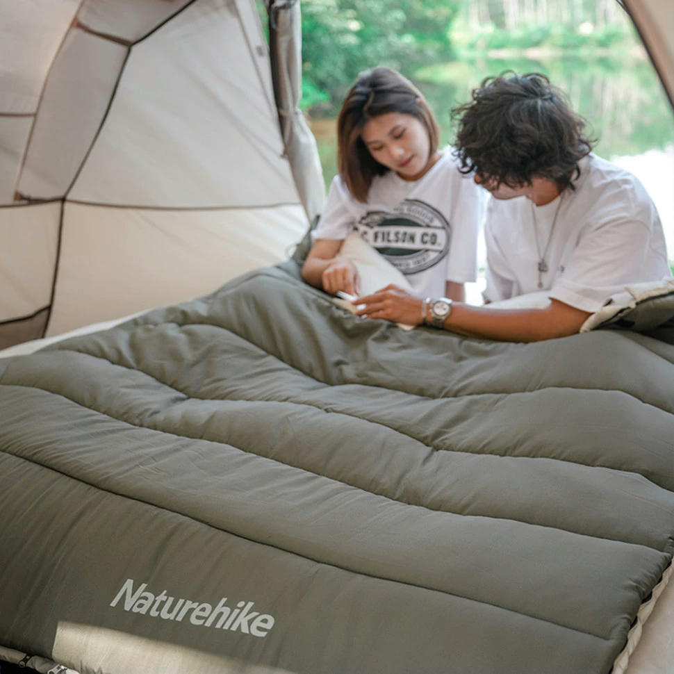 Спальник с капюшоном Naturehike LD250 CNK2300SD016, темно-зеленый фото 4