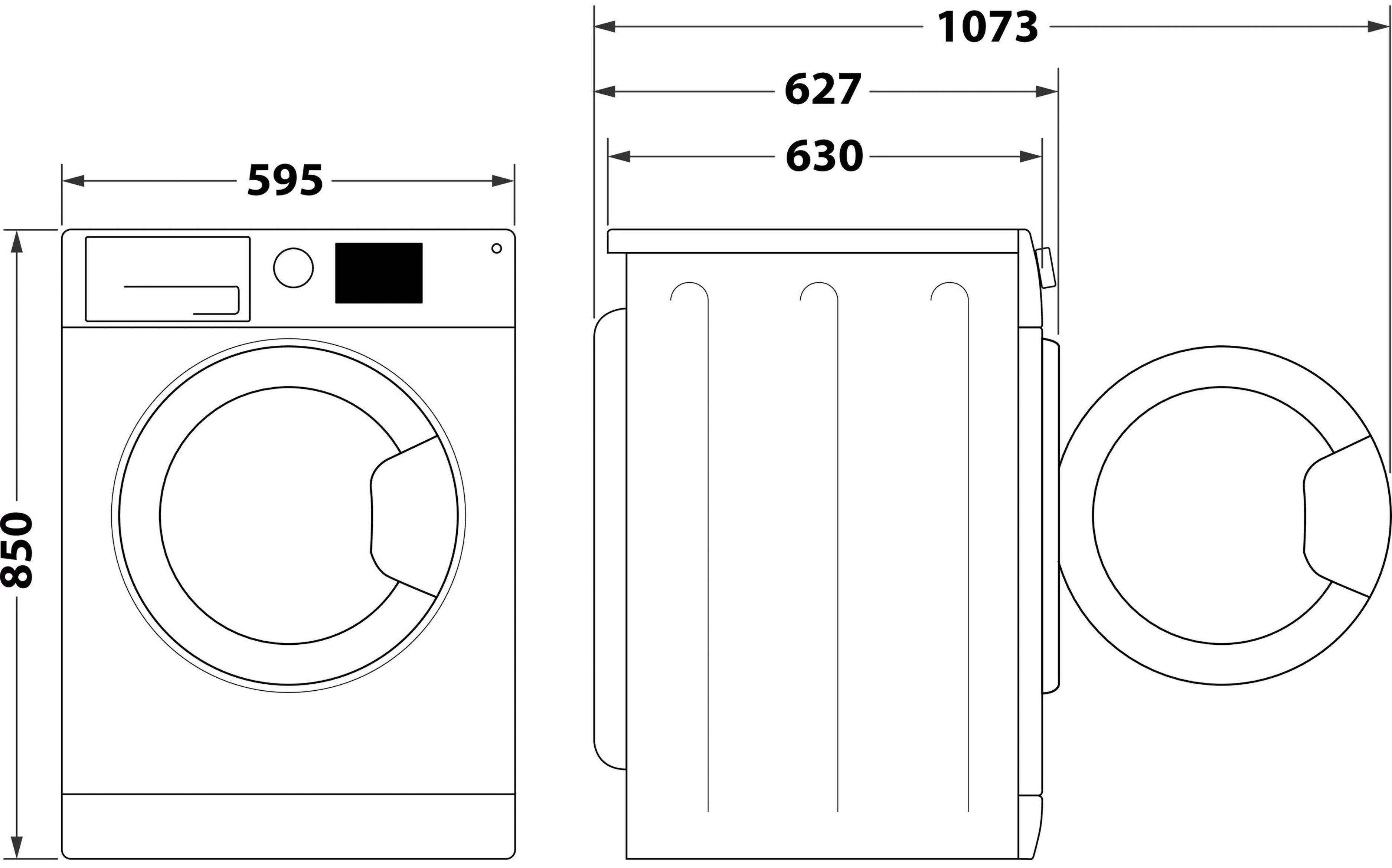 Комплект Пральна машина Whirlpool FFB9448BVUA + Сушильна машина Whirlpool FFTM229X2BUAфото8