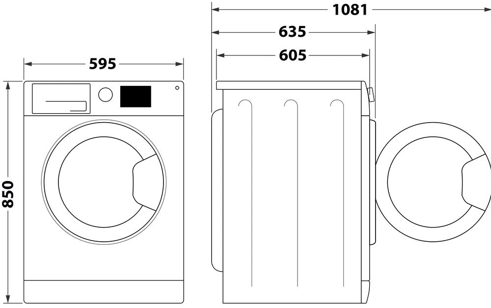 Комплект Пральна машина Whirlpool FFB10469BVUA + Сушильна машина Whirlpool FFTM229X2BUAфото3