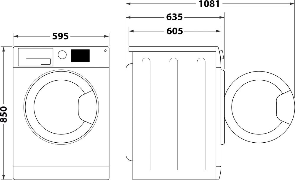 Комплект Пральна машина Whirlpool FFB11469BCVUA + Сушильна машина Whirlpool FFTM229X2BUAфото3