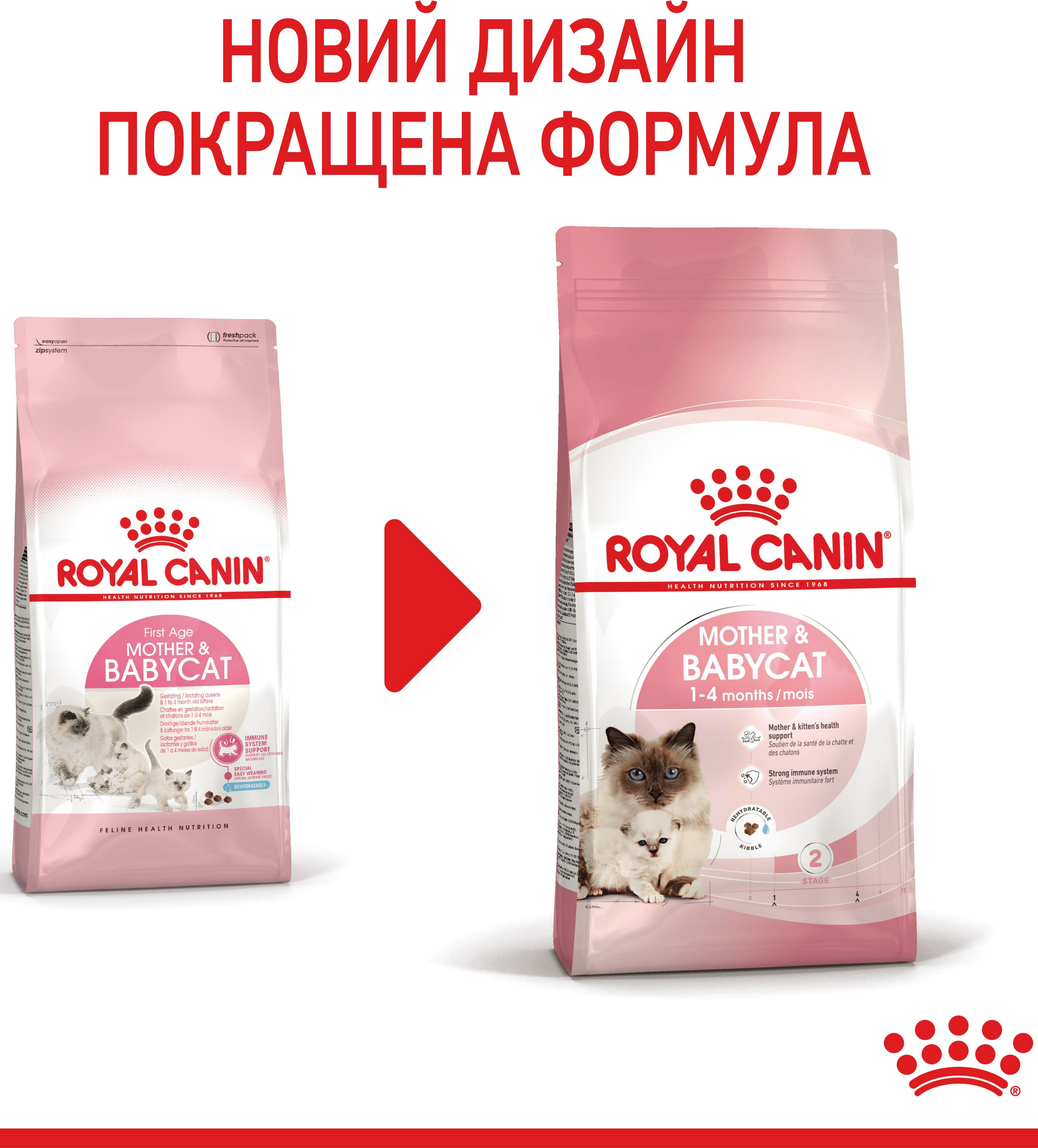 Сухой корм для кошек во время беременности и котят до 4 месяцев Royal Canin Mother&Babycat 400г фото 7