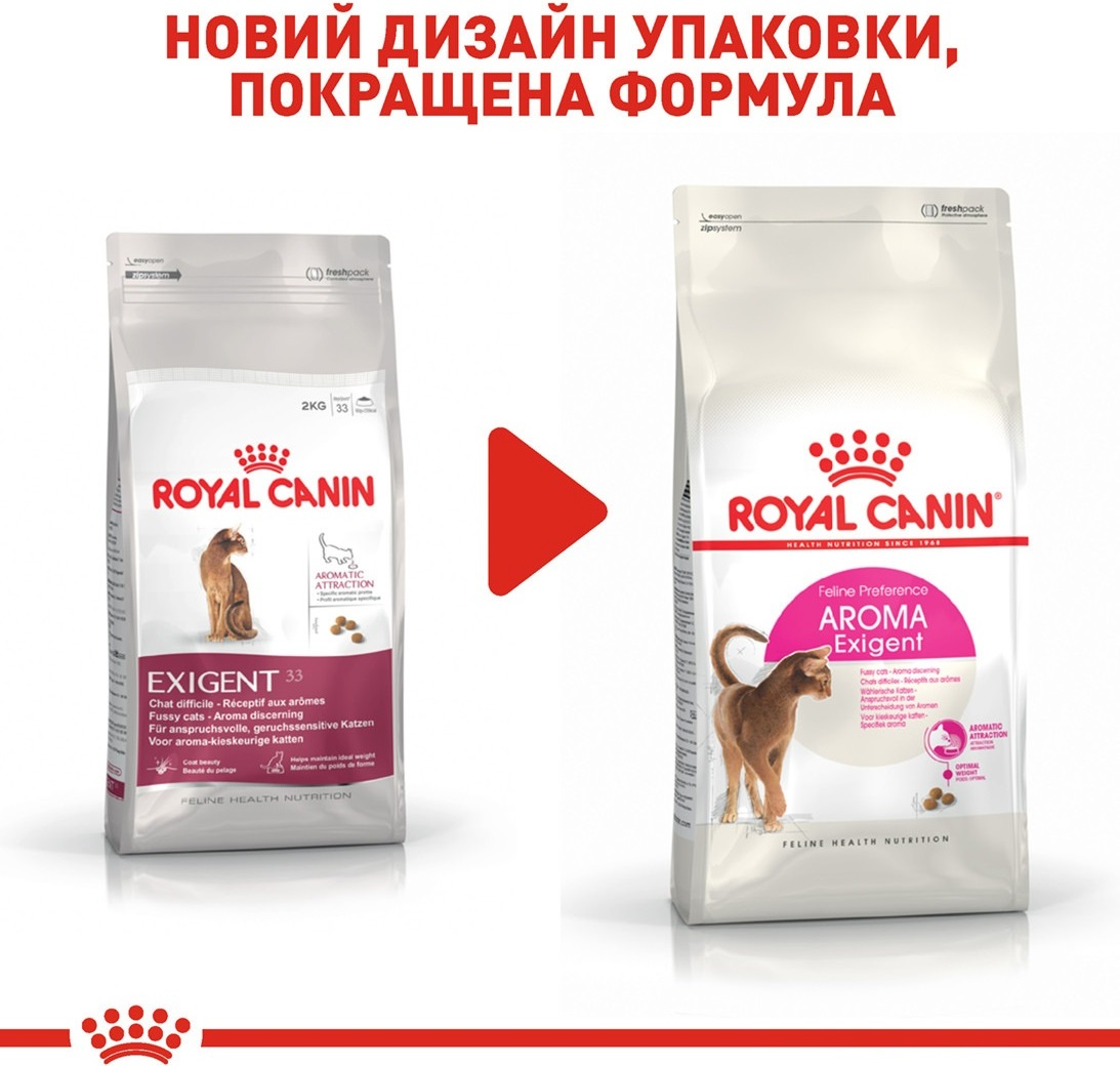 Сухий корм для котів Royal Canin Exigent Aroma вимогливих до аромату корму 2кгфото7