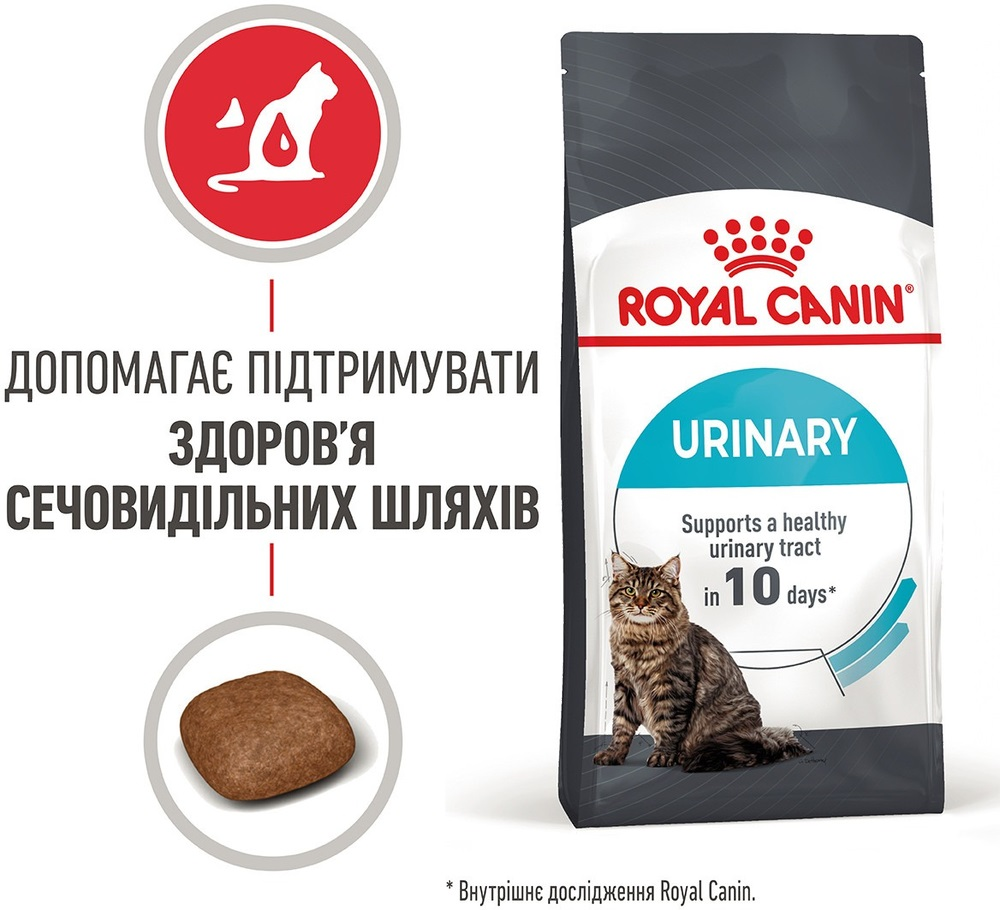 Сухий корм для котів Royal Canin Urinary Care для підтримки здоров'я сечовивідних шляхів 400гфото2