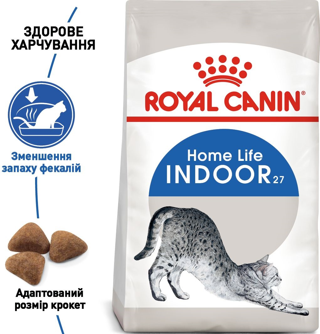 Сухой корм для домашних котов Royal Canin Indoor 400г фото 2