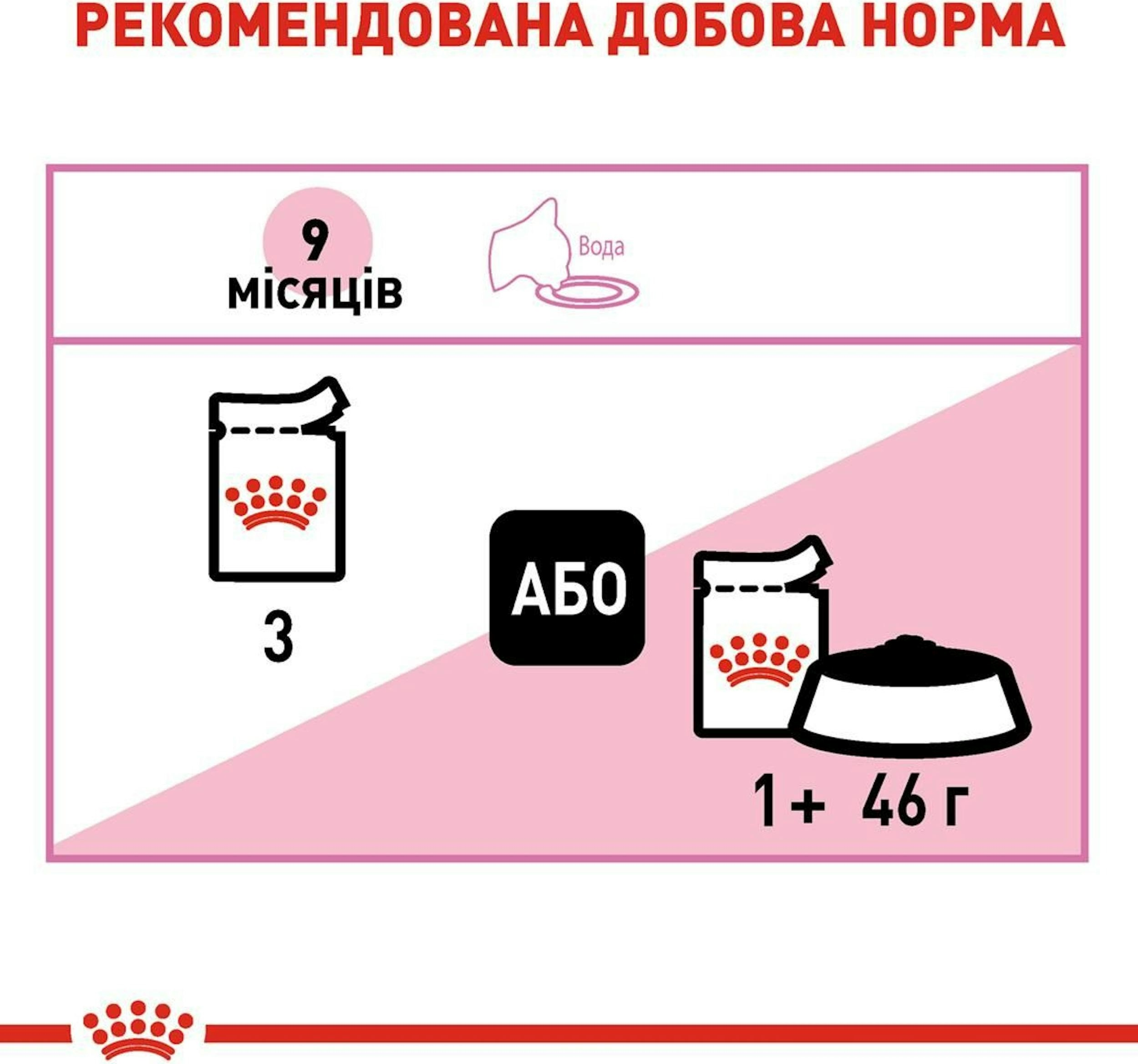 Вологий корм для кошенят Royal Canin Kitten Sterilised шматочки в соусі 85гфото3